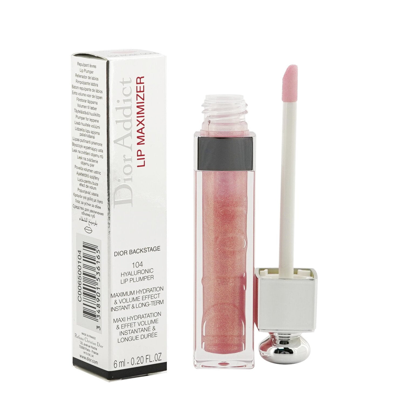Christian Dior Dior Addict Lip Maximizer (Hyaluronic Lip Plumper) - # 001 Pink  6ml/0.2oz