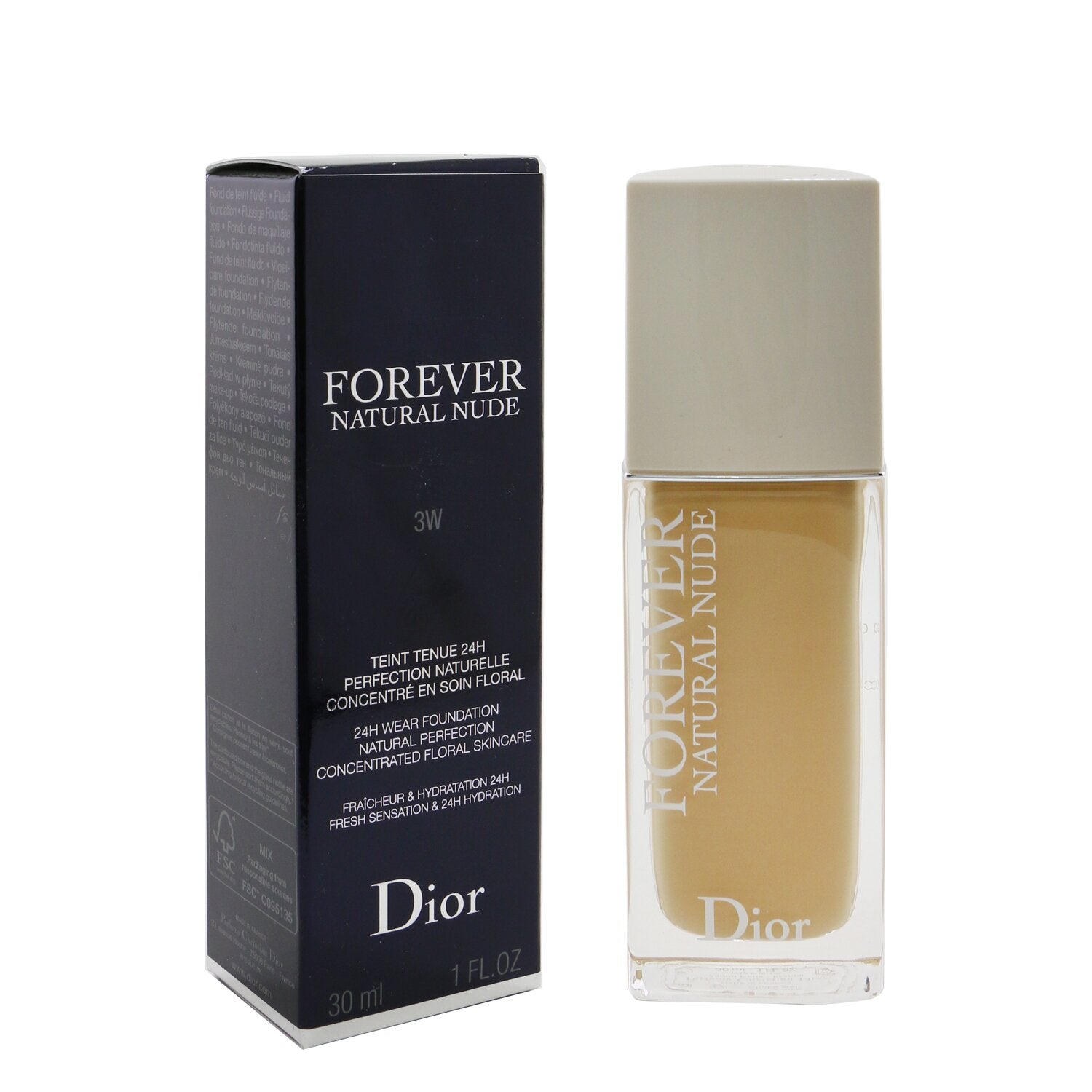 Christian Dior Dior Forever Natural Nude 24H Wear Foundation - # 2N Neutral  30ml/1oz