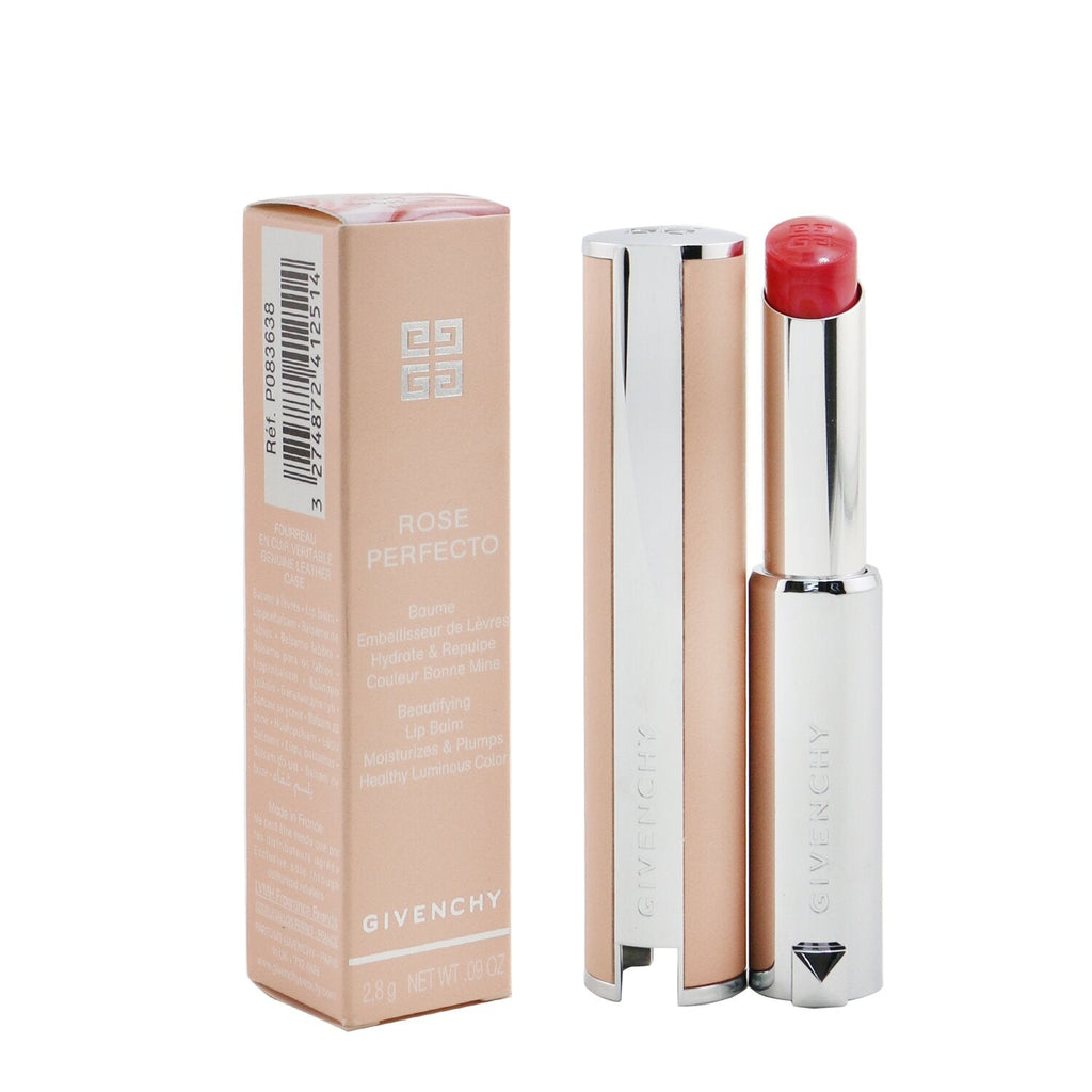 Givenchy Rose Perfecto Beautifying Lip Balm - # 110 Milky Nude (Brown-Beige)  2.8g/0.09oz