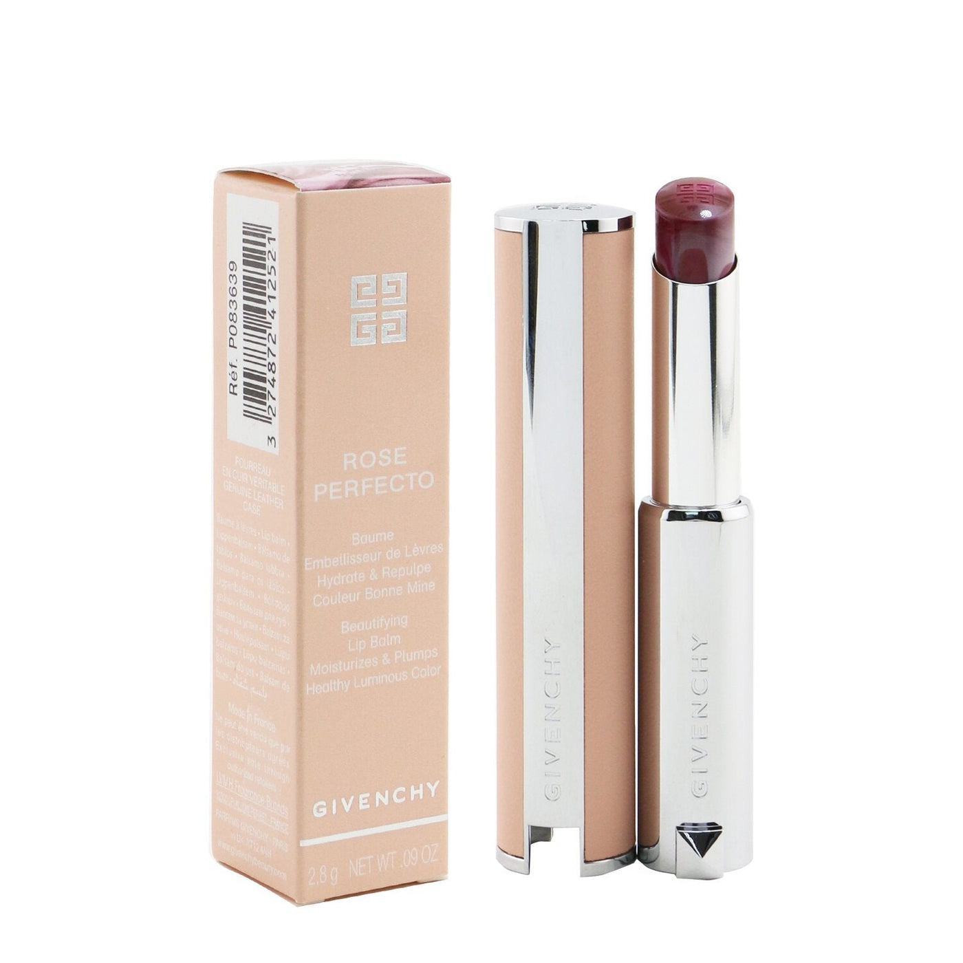 Givenchy Rose Perfecto Beautifying Lip Balm - # 333 L'interdit (Iconic Red)  2.8g/0.09oz
