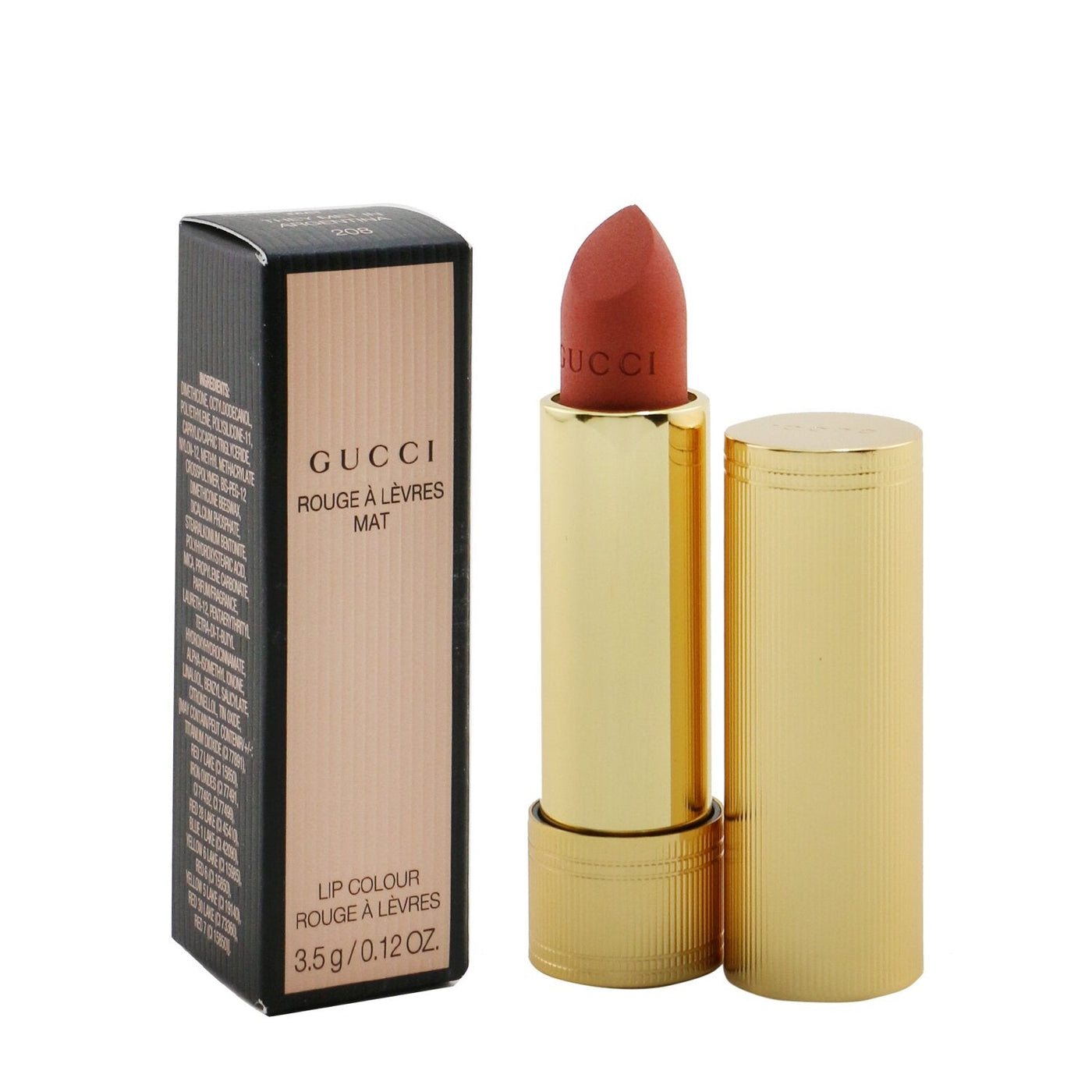 Gucci Rouge A Levres Mat Lip Colour - # 407 Patricia Pink  3.5g/0.12oz