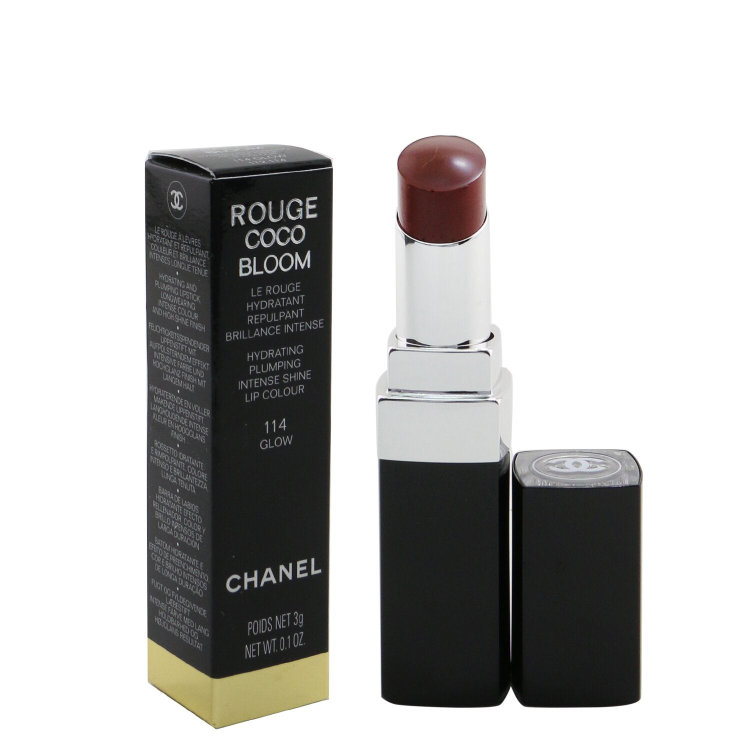Chanel Rouge Coco Bloom Hydrating Plumping Intense Shine Lip Colour - # 120 Freshness  3g/0.1oz