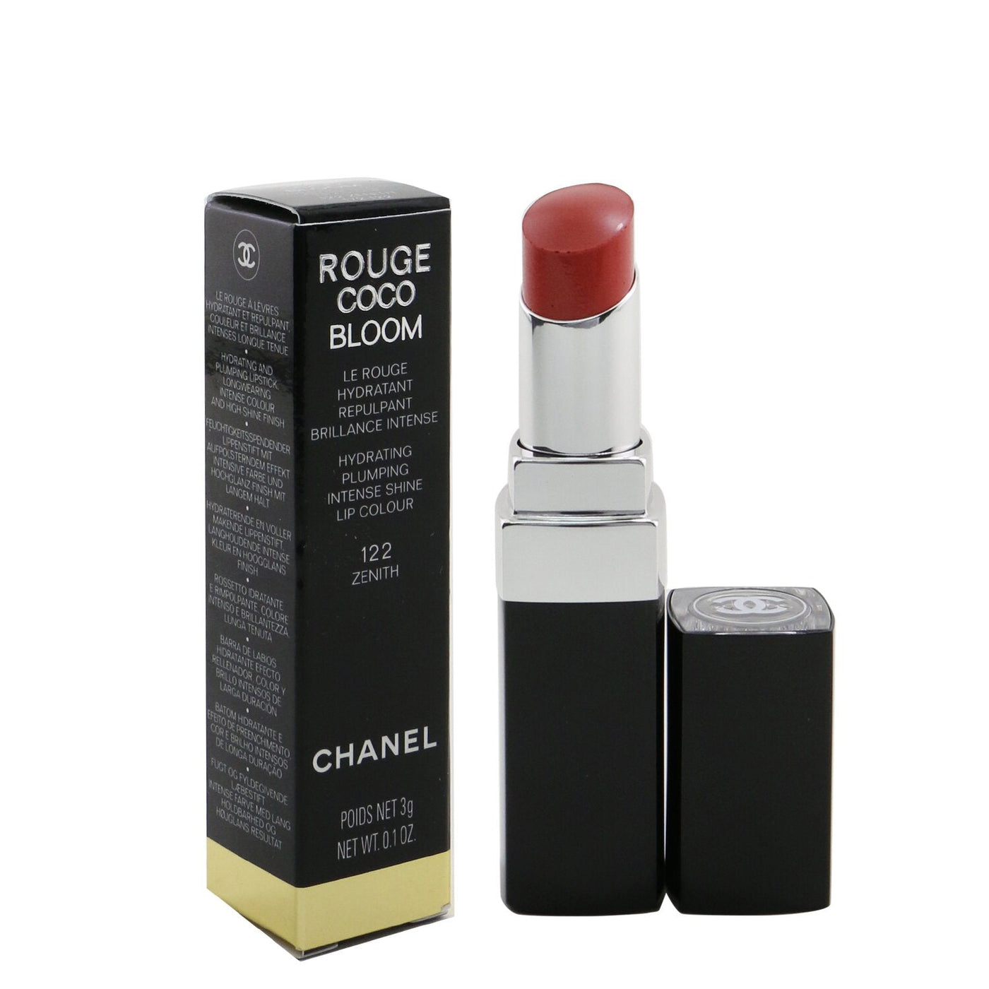 Chanel Rouge Coco Bloom Hydrating Plumping Intense Shine Lip Colour - # 120 Freshness  3g/0.1oz