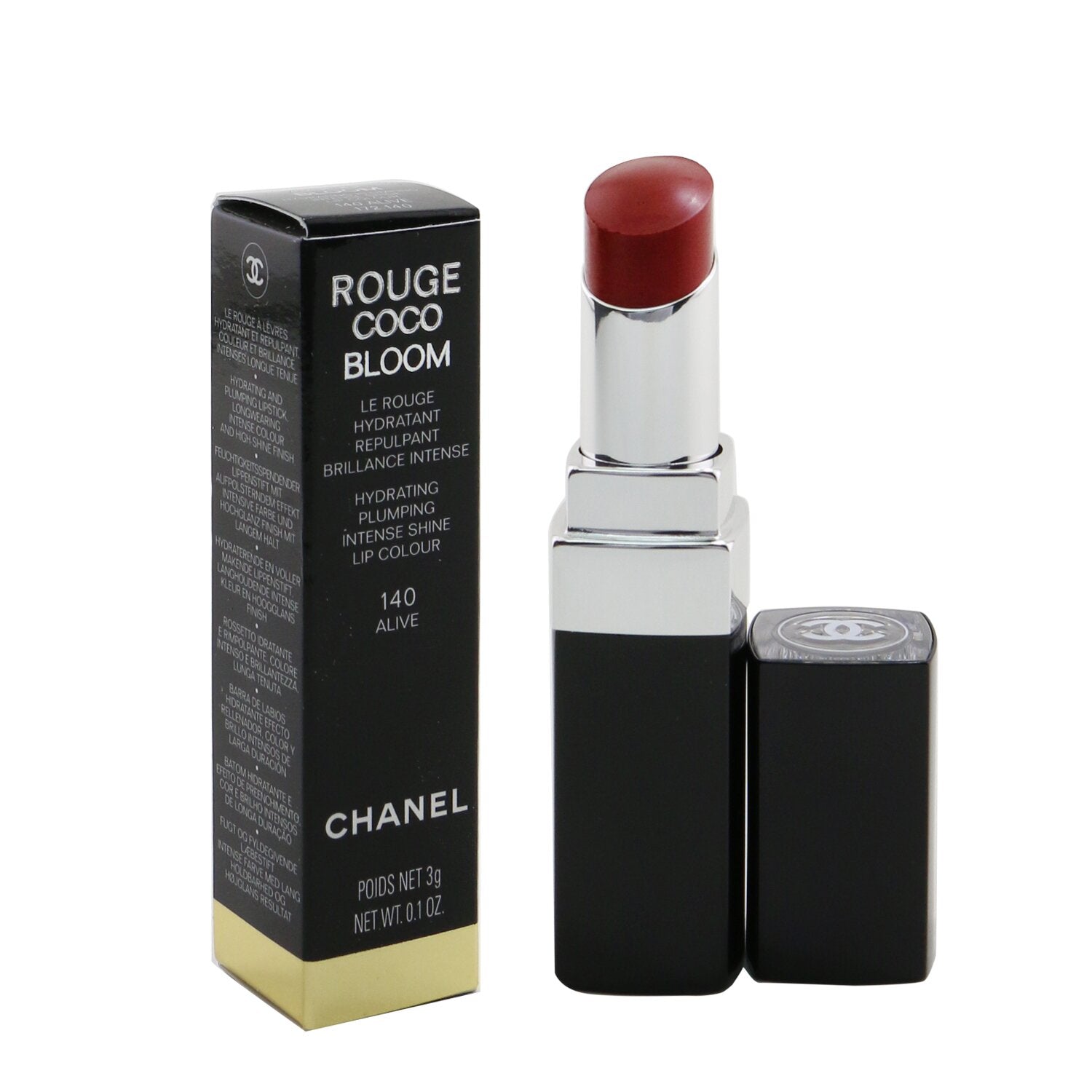 Chanel Rouge Coco Bloom Hydrating Plumping Intense Shine Lip Colour - # 120 Freshness  3g/0.1oz