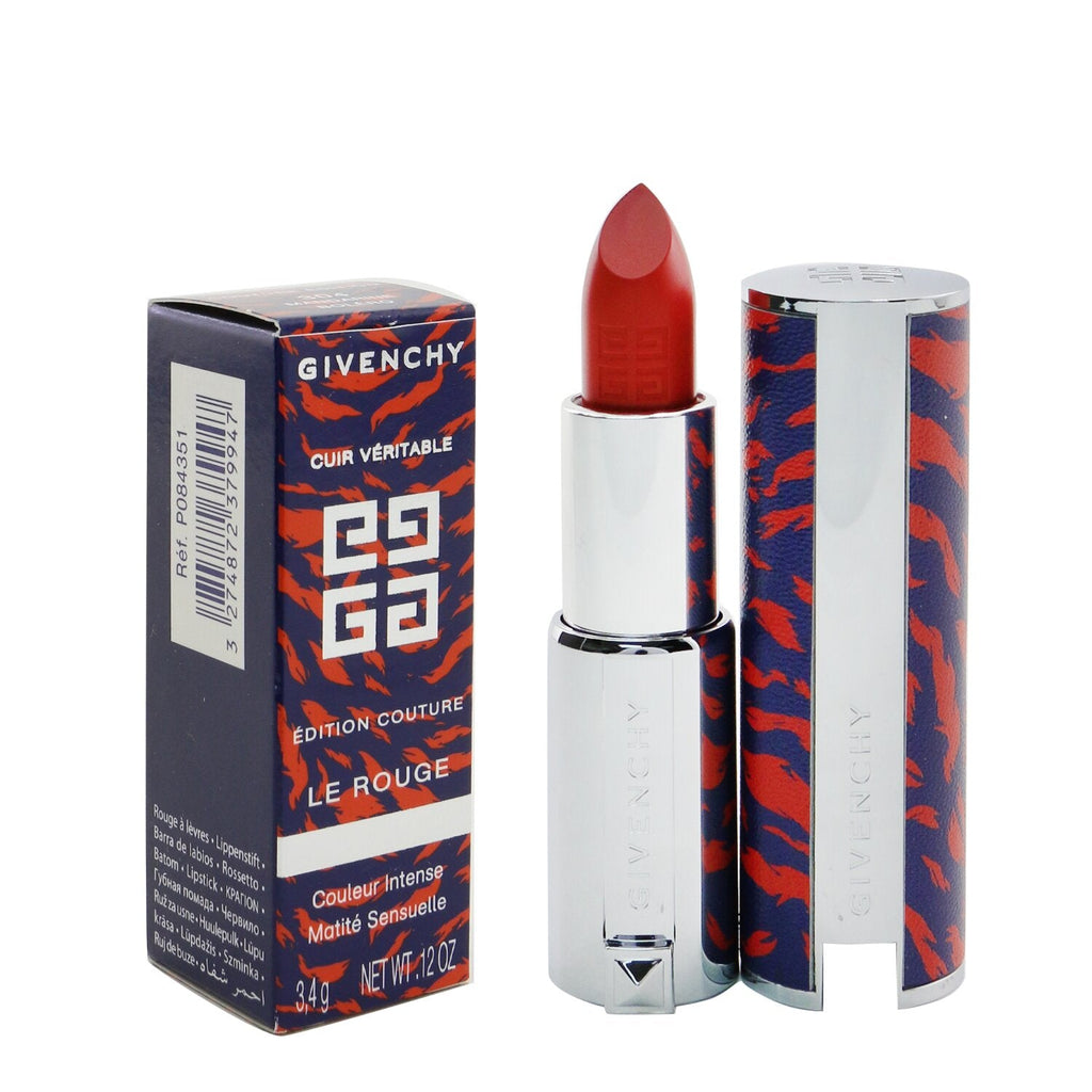 Givenchy Le Rouge Intense Color Sensuously Mat Lipstick - # 205 Fuchsia Irresistible  3.4g/0.12oz