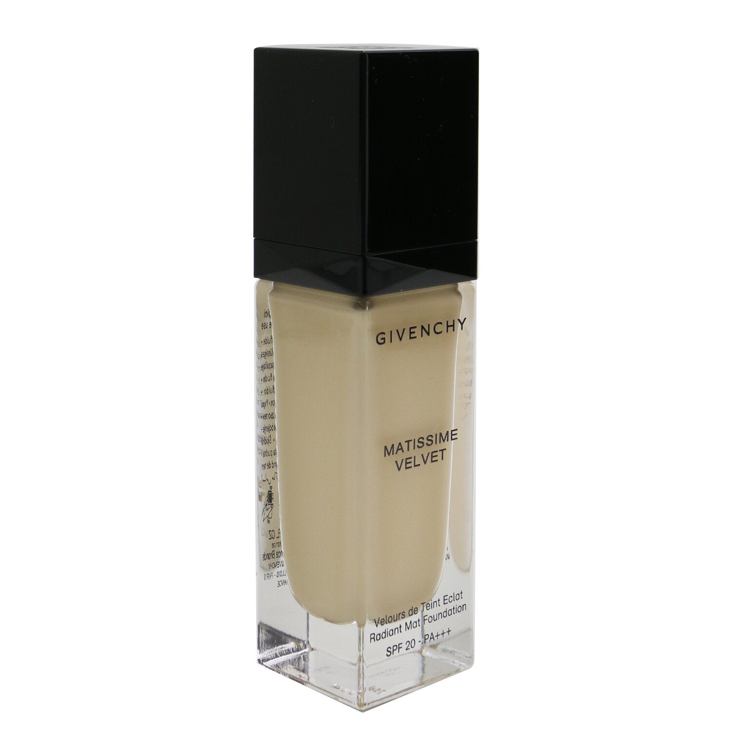 Givenchy Matissime Velvet Radiant Mat Fluid Foundation SPF 20 - #01 Mat Porcelain  30ml/1oz