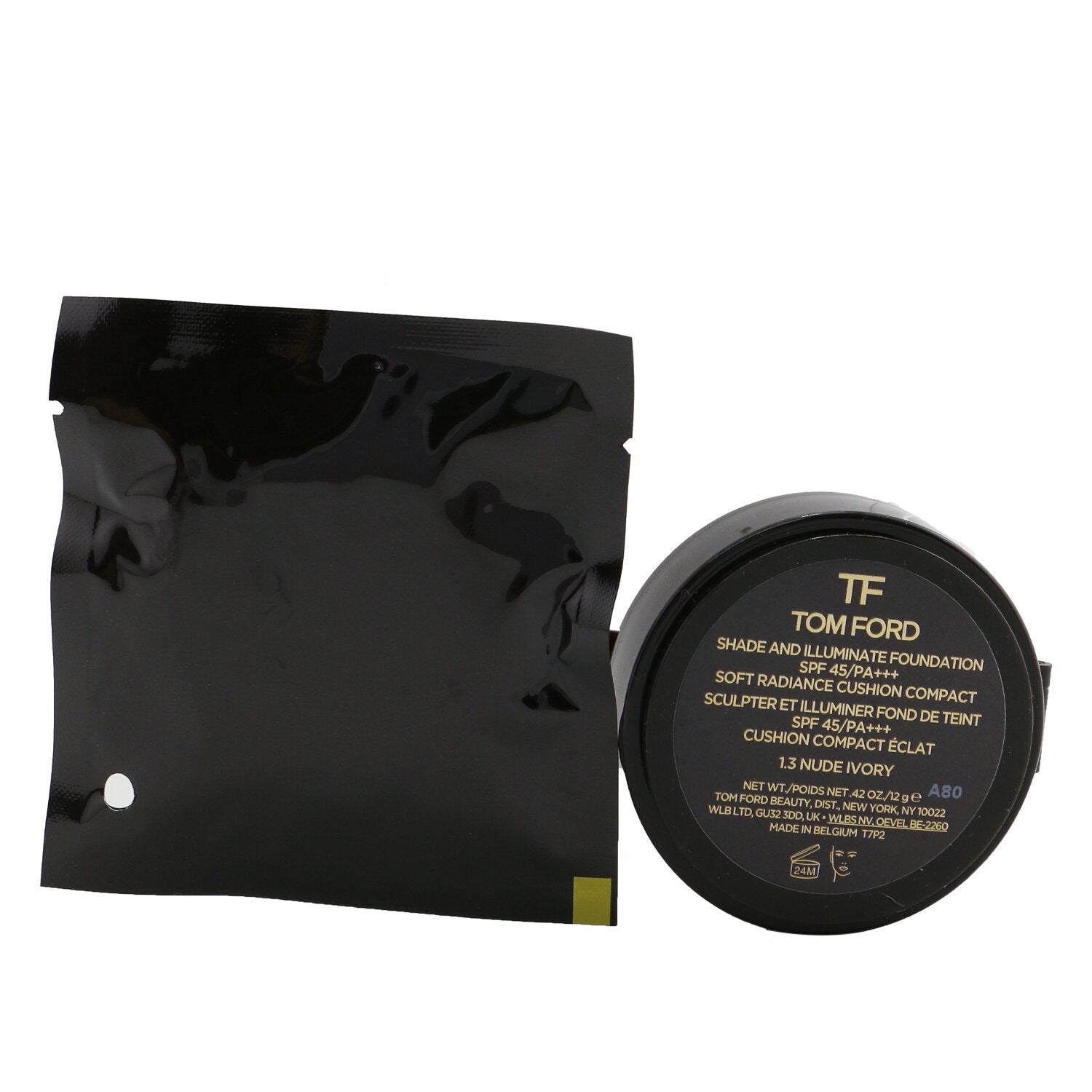 Tom Ford Shade And Illuminating Foundation Soft Radiance Cushion Compact SPF 45 Refill - # 1.4 Bone  12g/0.42oz