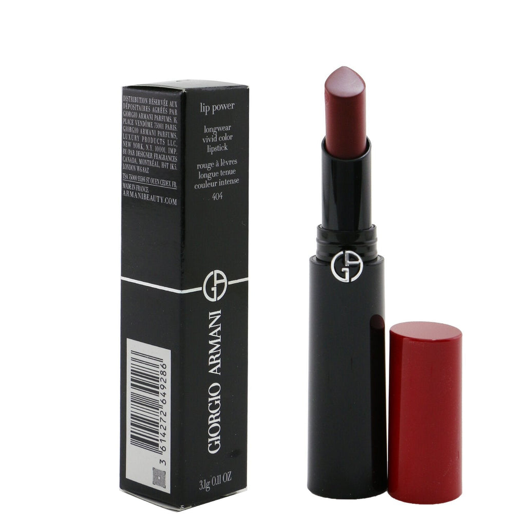 Giorgio Armani Lip Power Longwear Vivid Color Lipstick - # 503 Eccentrico  3.1g/0.11oz