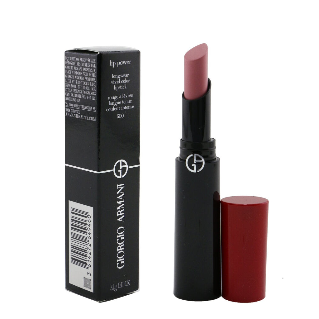 Giorgio Armani Lip Power Longwear Vivid Color Lipstick - # 502 Desire  3.1g/0.11oz