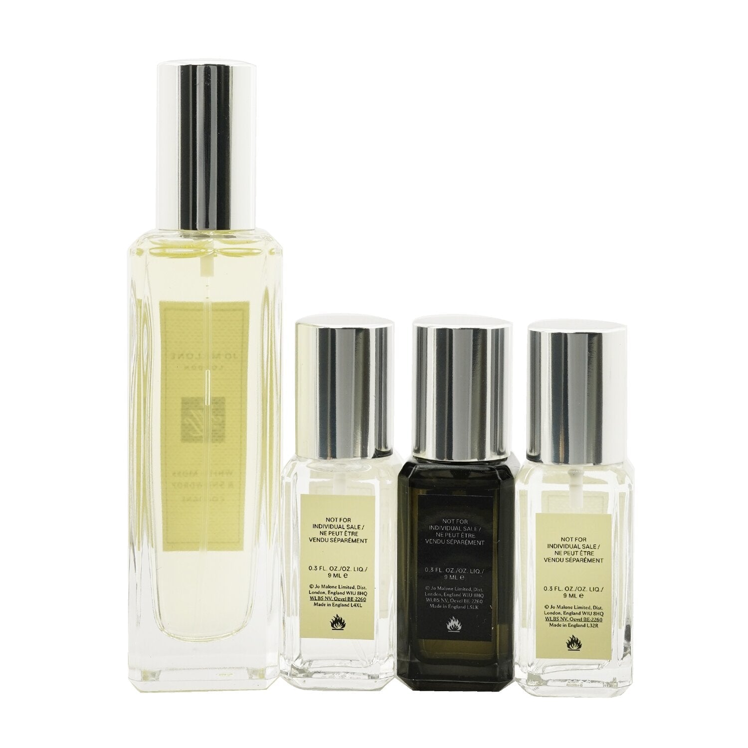 Jo Malone White Moss & Snowdrop Scent Pairing Collection  4pcs