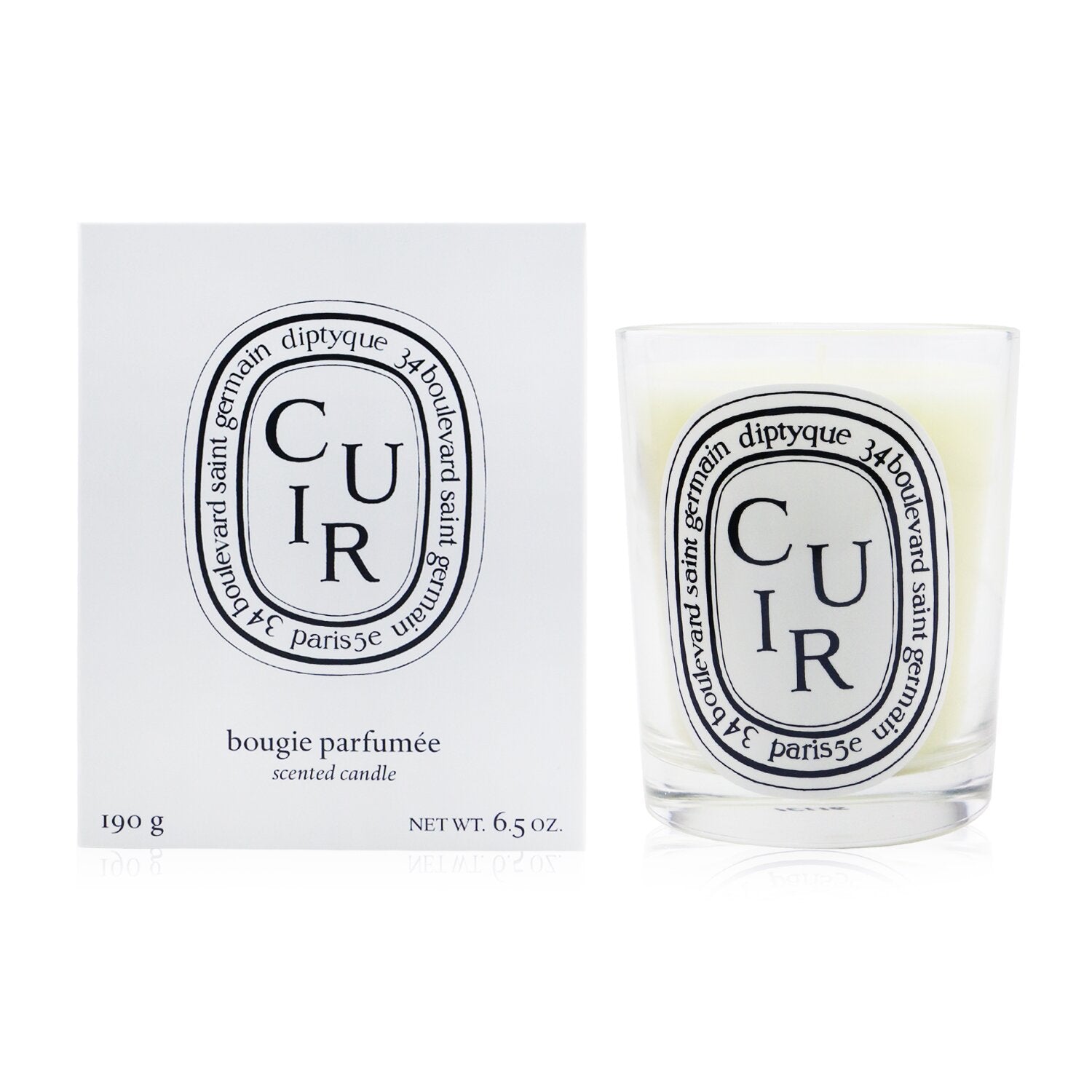 Diptyque Scented Candle - Cuir (Leather)  190g/6.5oz
