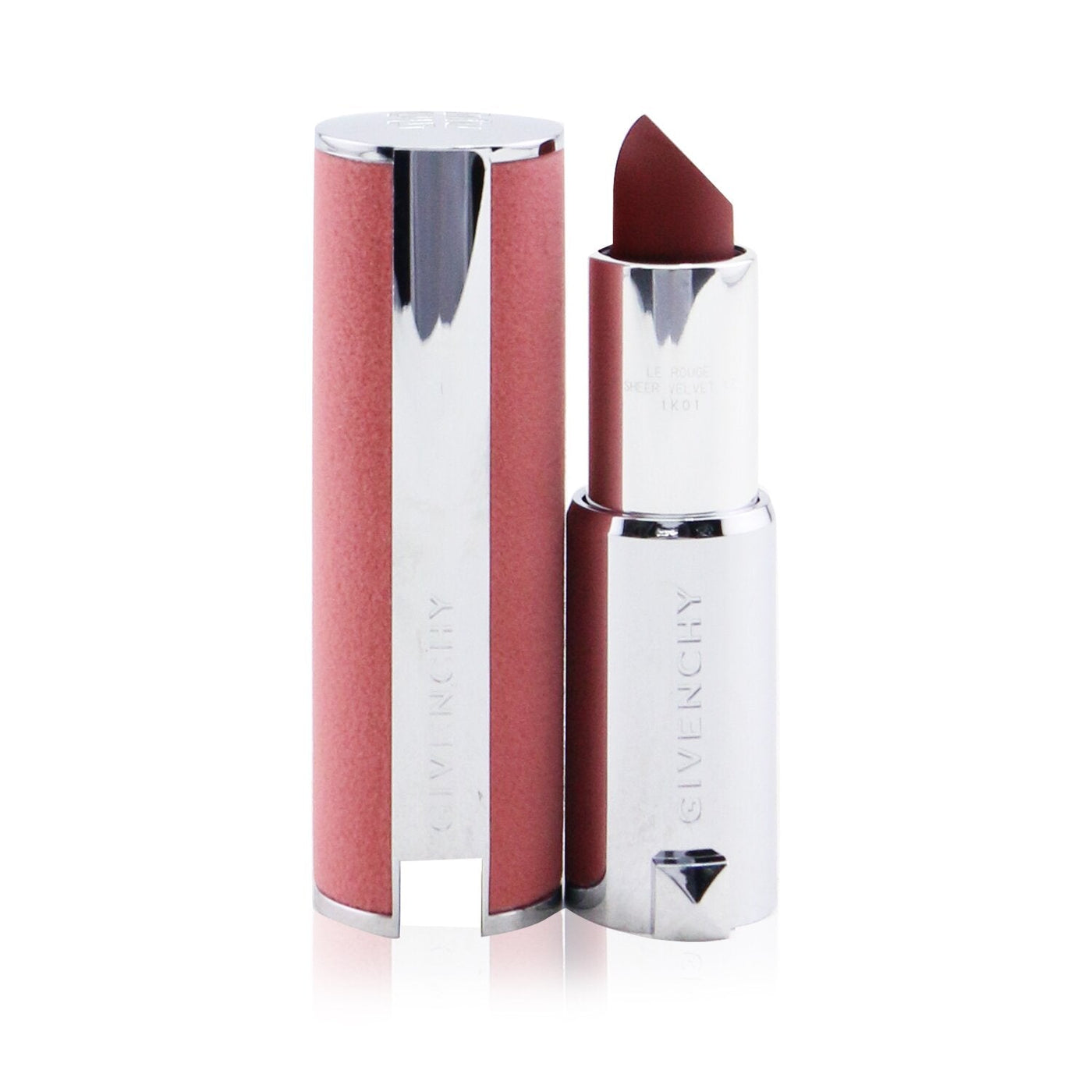 Givenchy Le Rouge Sheer Velvet Matte Refillable Lipstick - # 37 Rouge Graine  3.4g/0.12oz