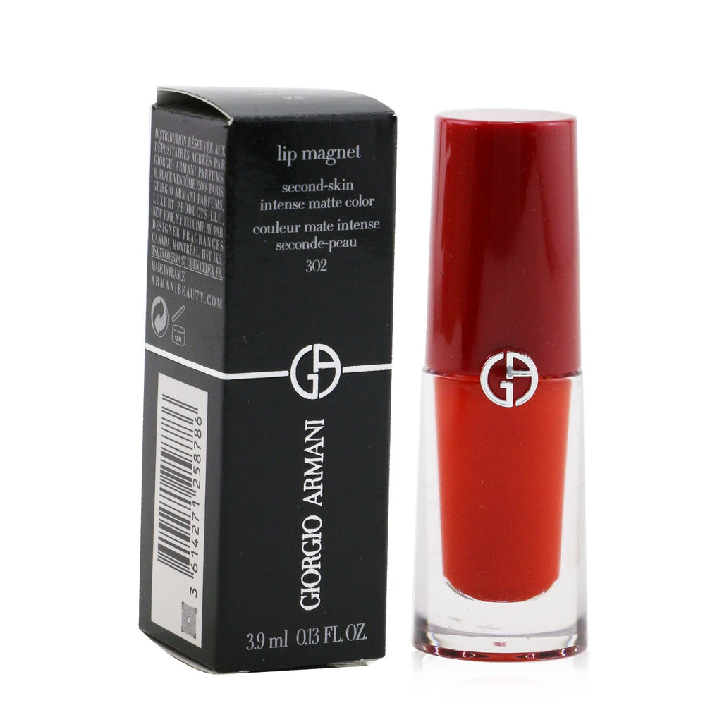 Giorgio Armani Lip Magnet Second Skin Intense Matte Color - # 304 Scarlet  3.9ml/0.13oz