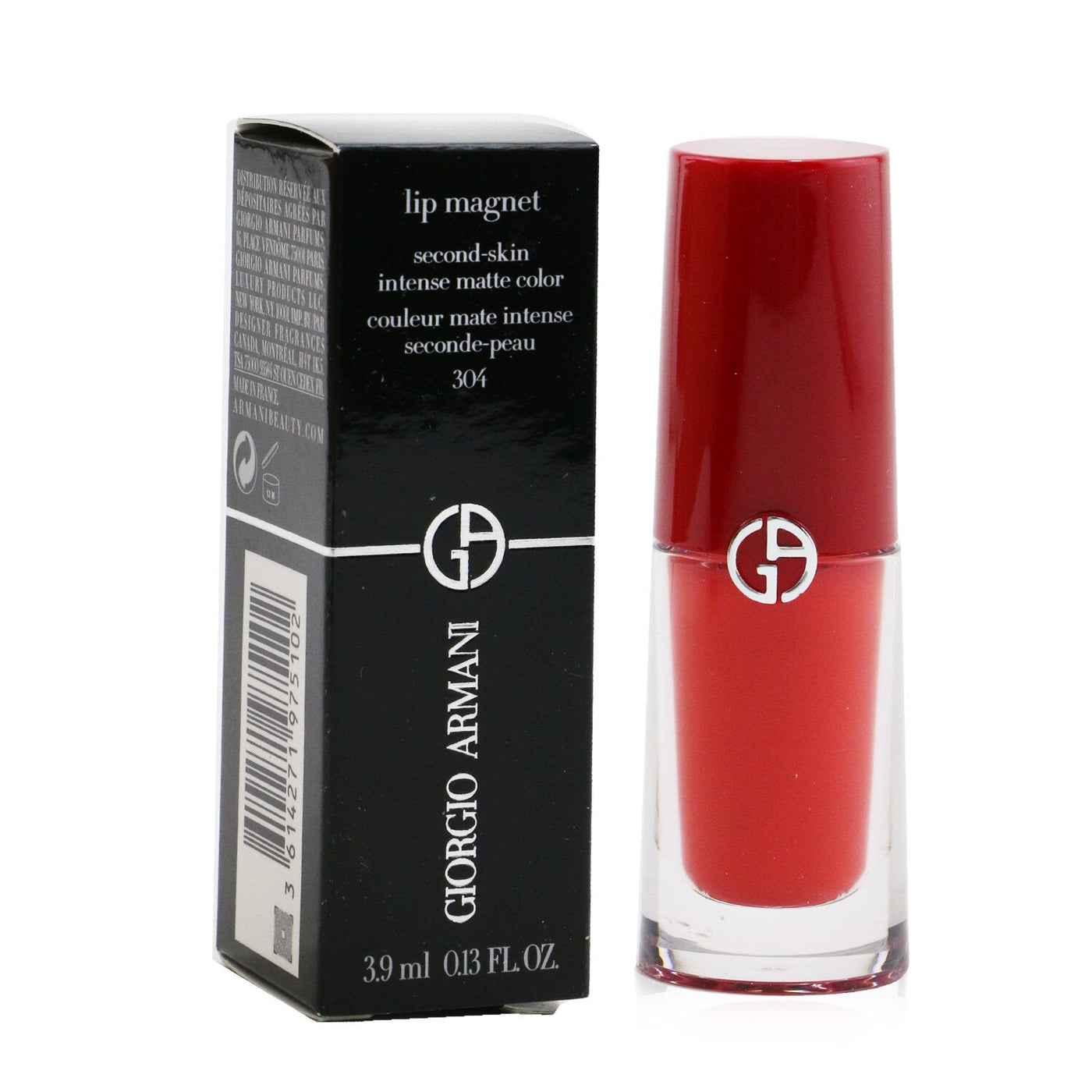 Giorgio Armani Lip Magnet Second Skin Intense Matte Color - # 600 Front-Row  3.9ml/0.13oz