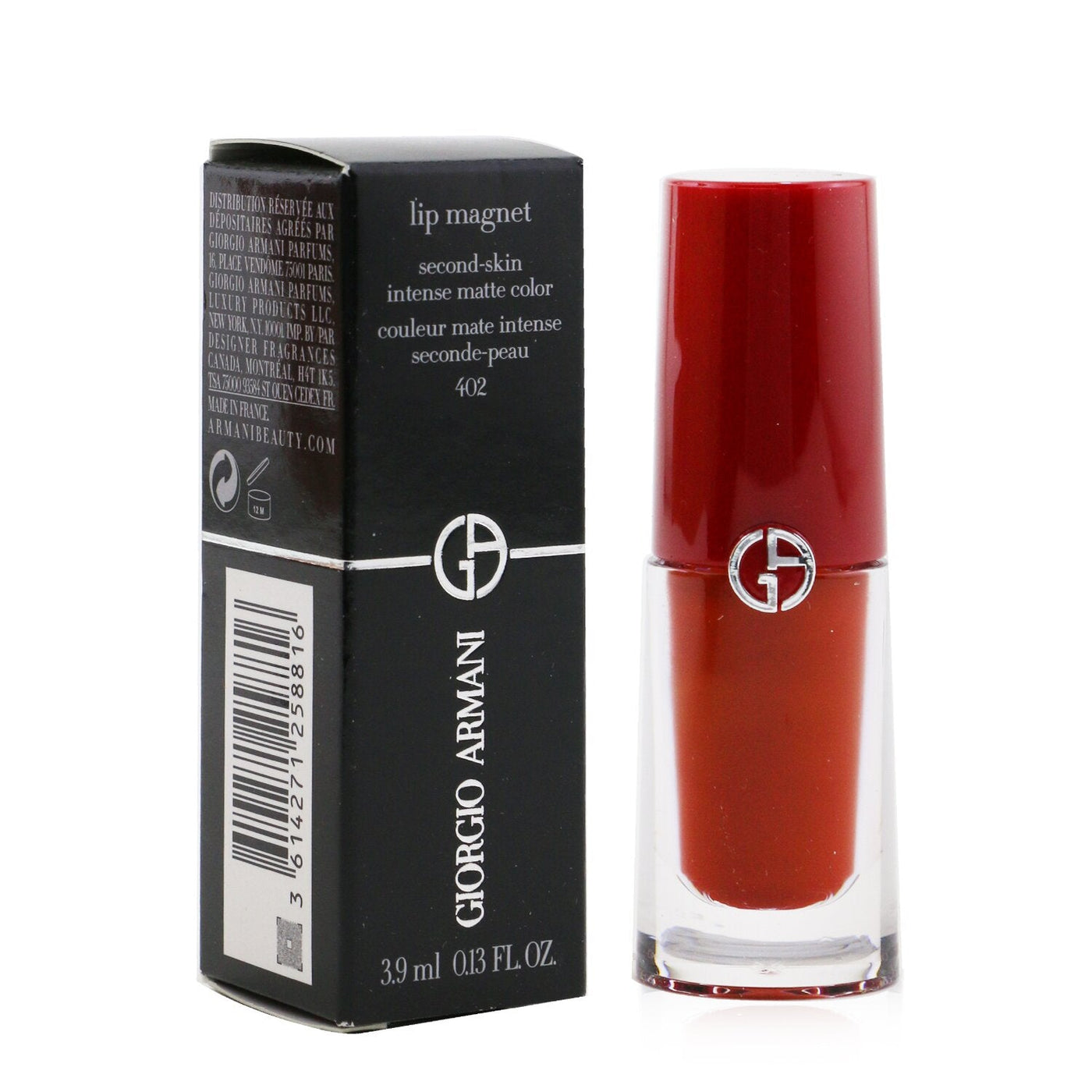 Giorgio Armani Lip Magnet Second Skin Intense Matte Color - # 602 Night Viper  3.9ml/0.13oz