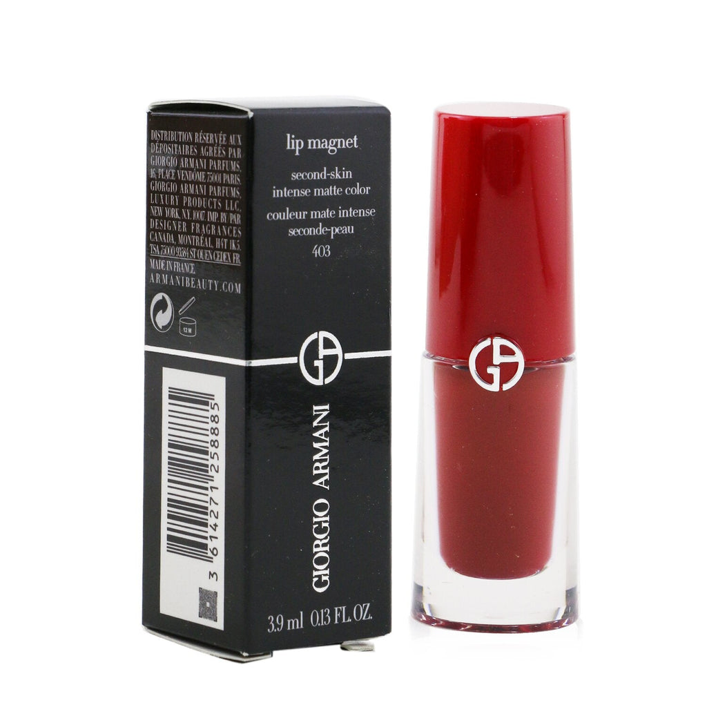 Giorgio Armani Lip Magnet Second Skin Intense Matte Color - # 405 Vermillon  3.9ml/0.13oz