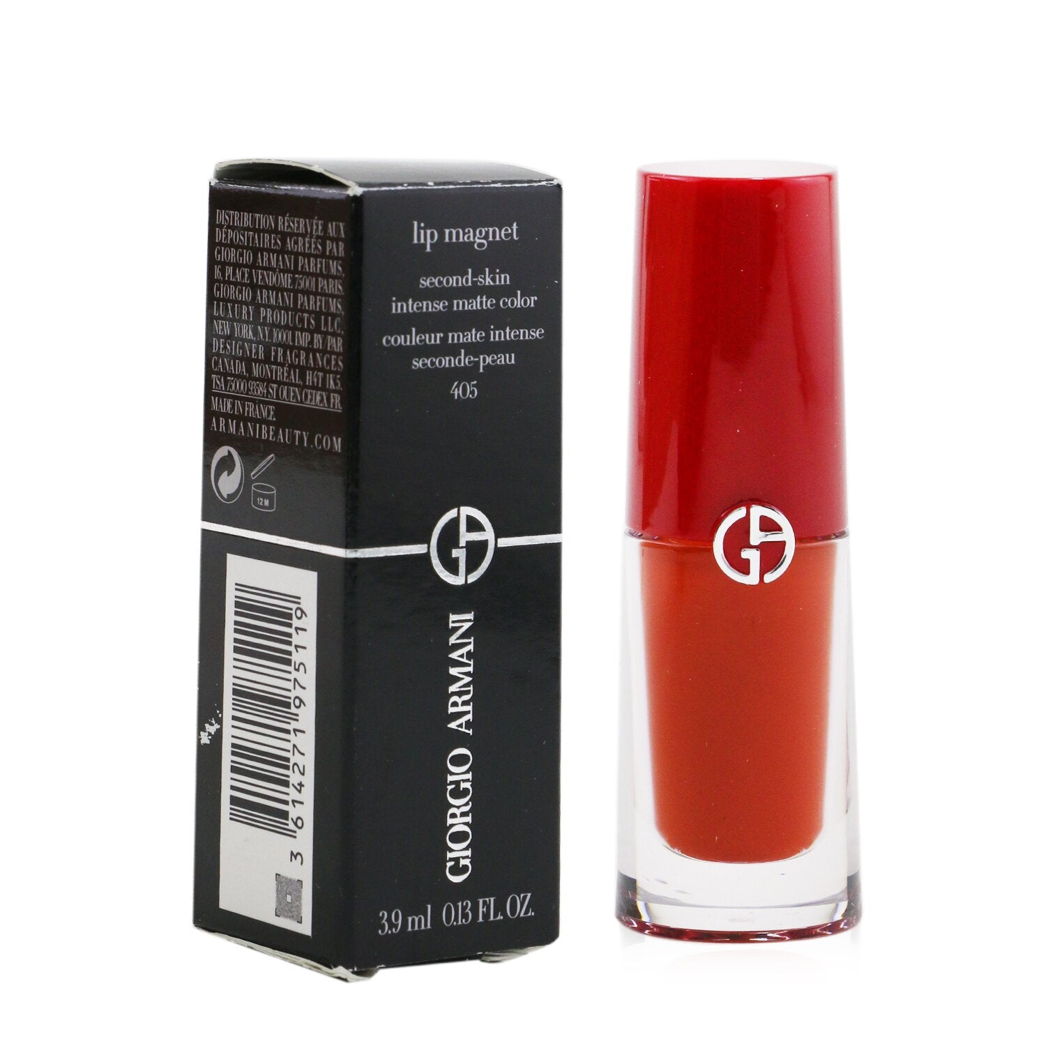 Giorgio Armani Lip Magnet Second Skin Intense Matte Color - # 100 Amaretto  3.9ml/0.13oz