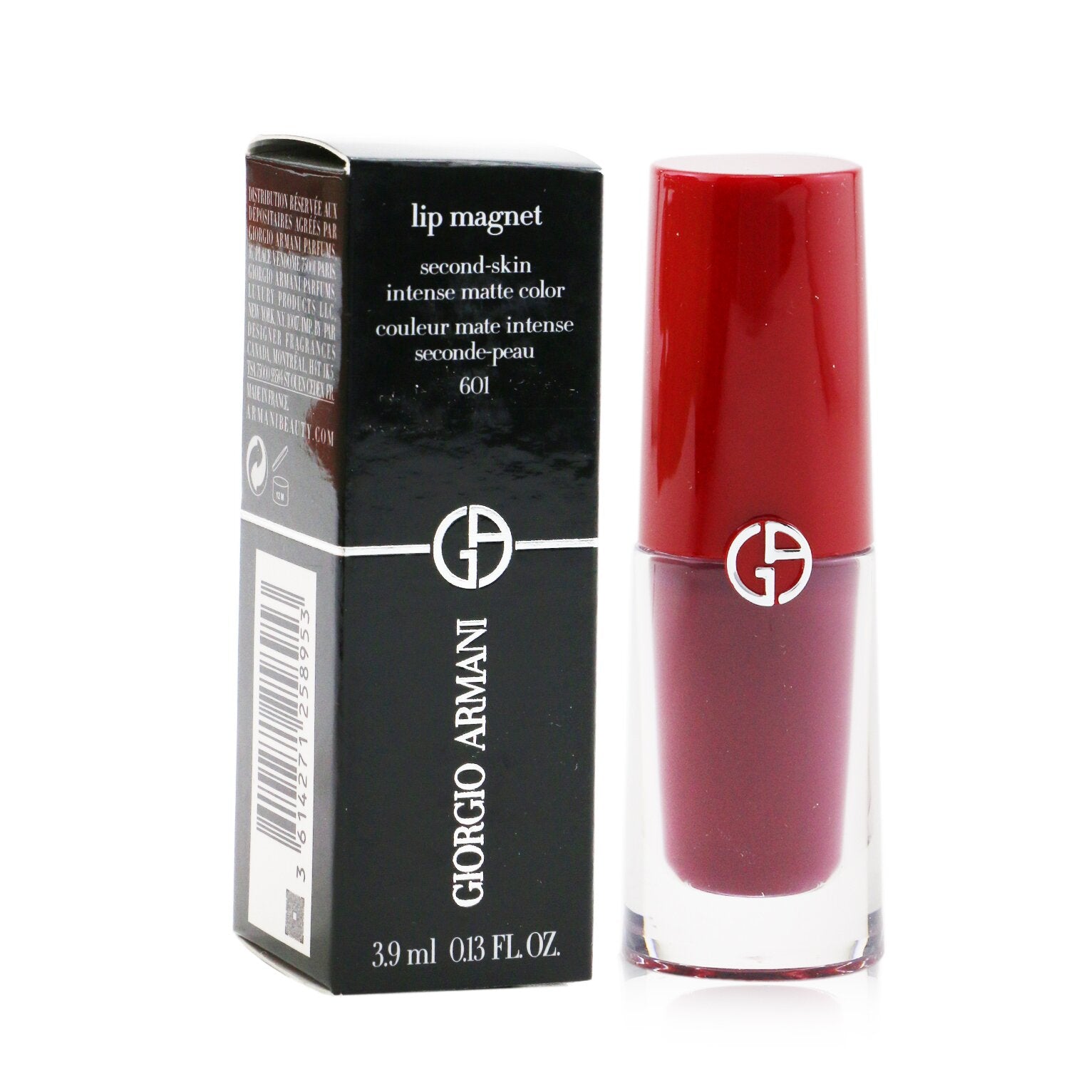 Giorgio Armani Lip Magnet Second Skin Intense Matte Color - # 400 Four Hundred For All  3.9ml/0.13oz