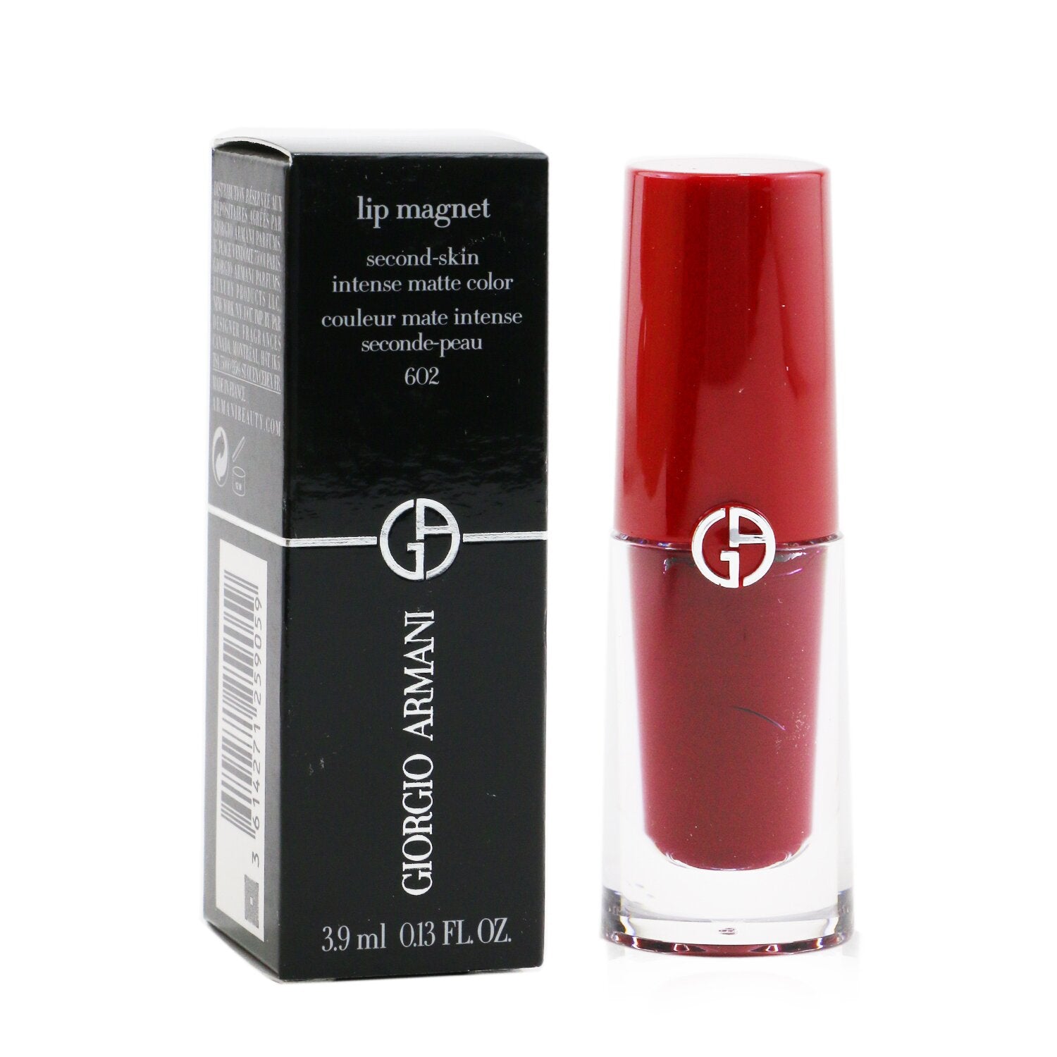 Giorgio Armani Lip Magnet Second Skin Intense Matte Color - # 304 Scarlet  3.9ml/0.13oz