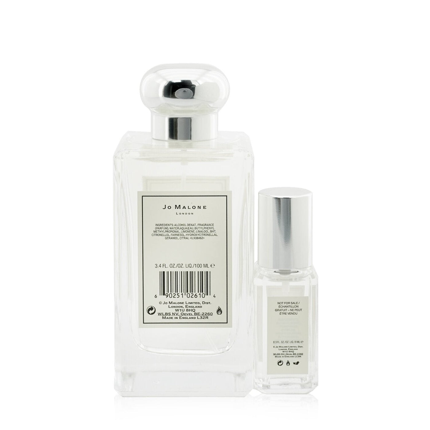 Jo Malone Blackberry & Bay Cologne Duo Coffret: Cologne Spray 100ml/3.4oz + Cologne Spray 9ml/0.3oz  2pcs