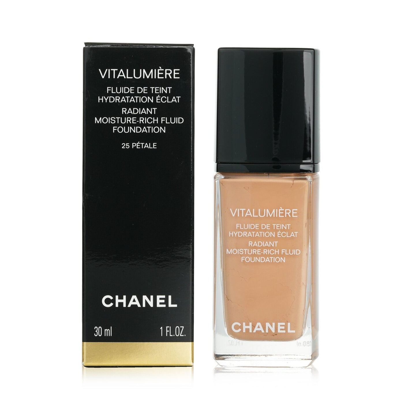 Chanel Vitalumiere Radiant Moisture Rich Fluid Foundation - #40 Beige  30ml/1oz