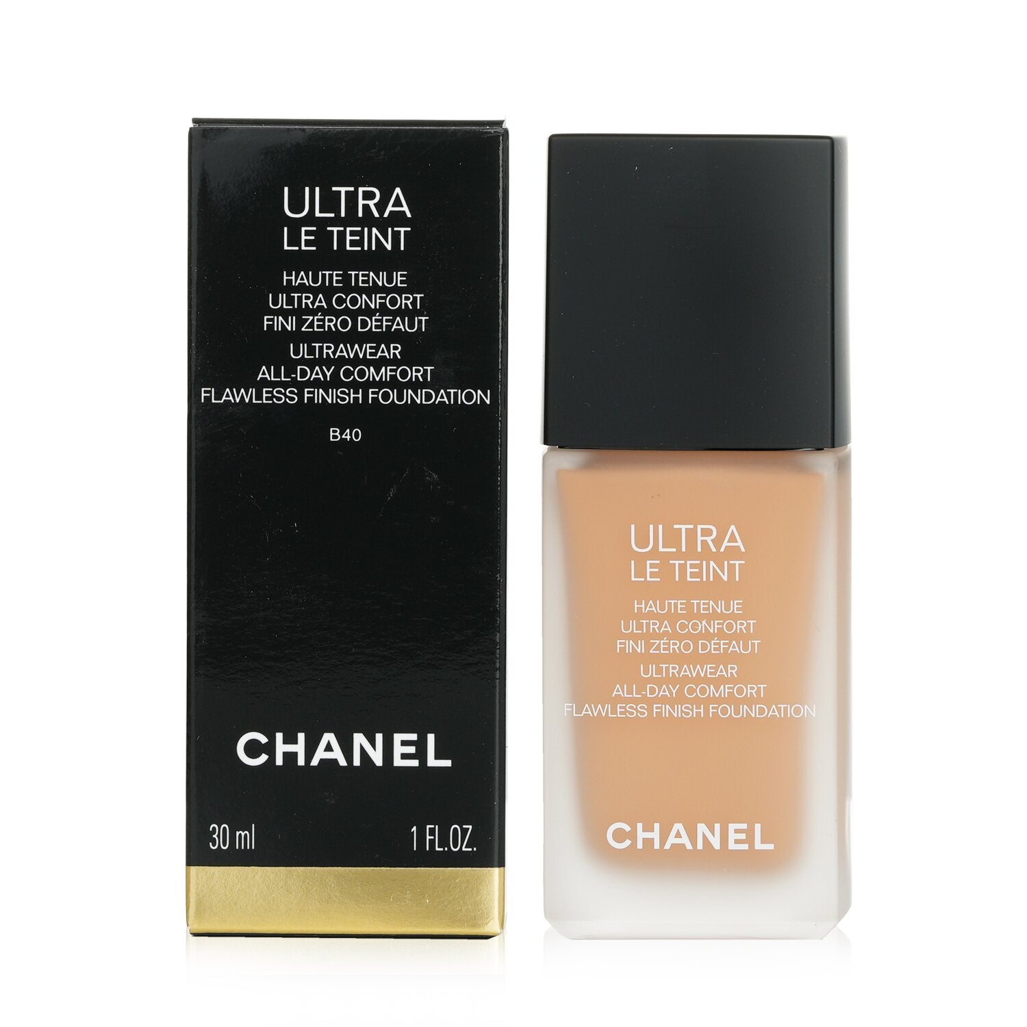 Chanel Ultra Le Teint Ultrawear All Day Comfort Flawless Finish Foundation - # BR42  30ml/1oz