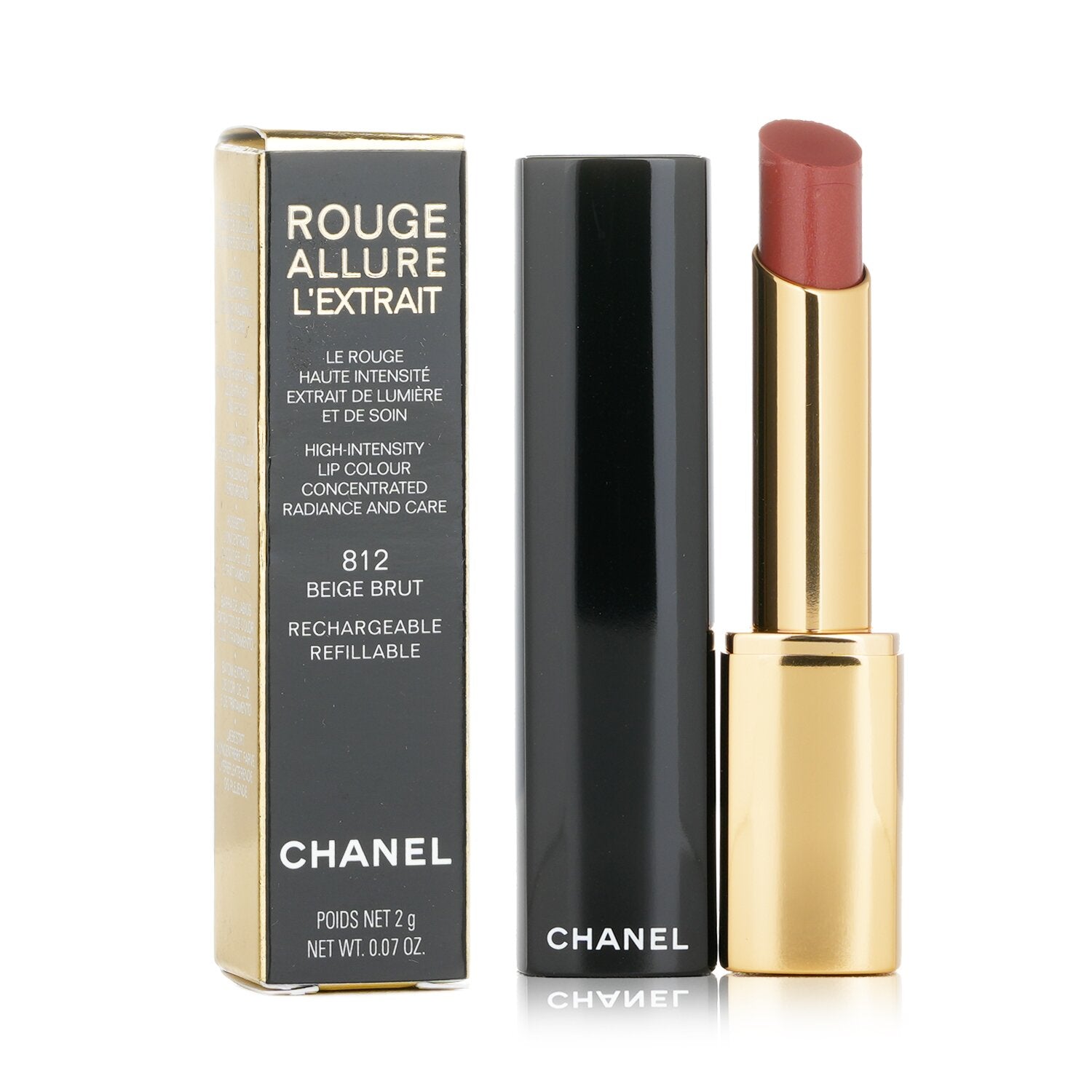Chanel Rouge Allure L’extrait Lipstick - # 824 Rose Invincible  2g/0.07oz