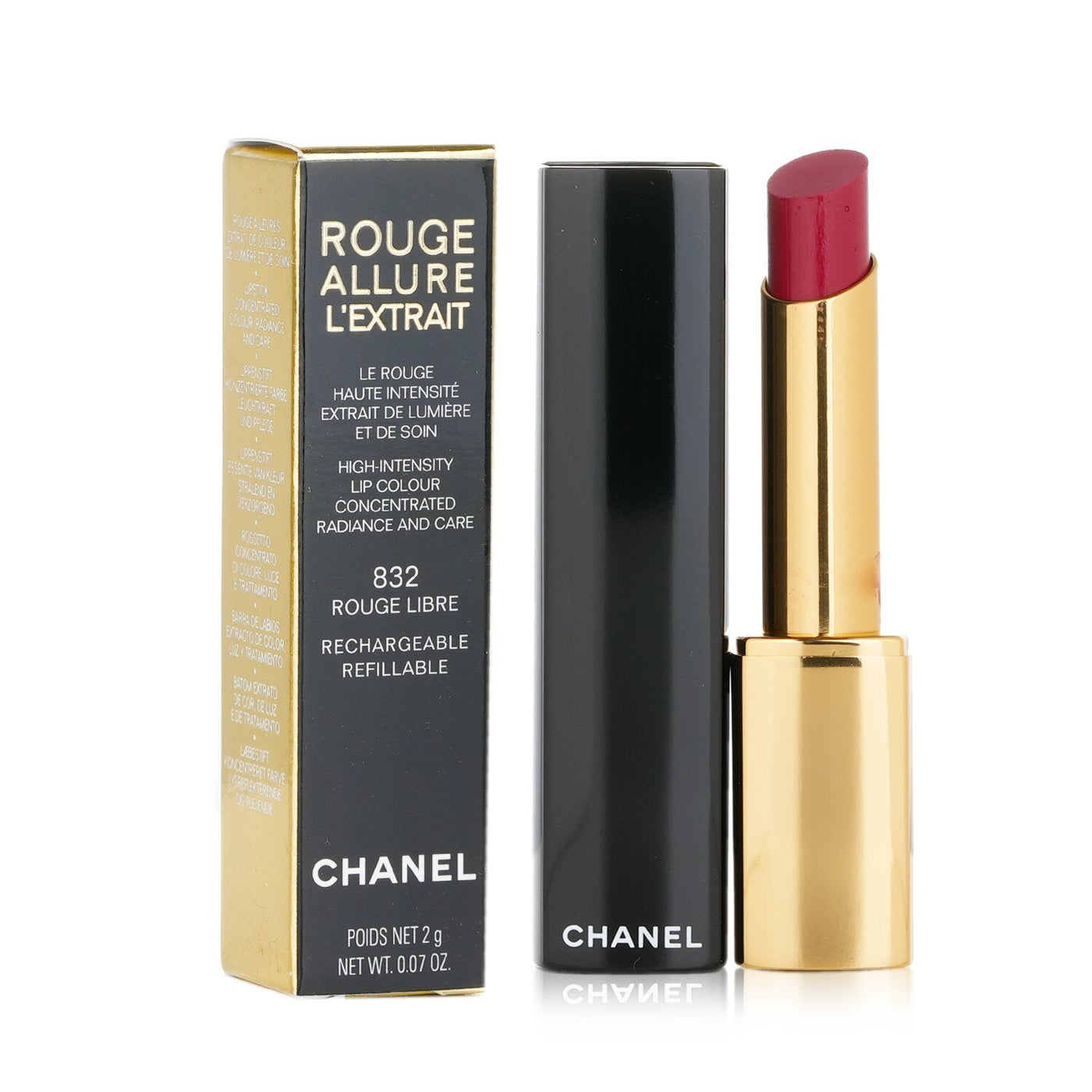 Chanel Rouge Allure L’extrait Lipstick - # 868 Rouge Excessif  2g/0.07oz