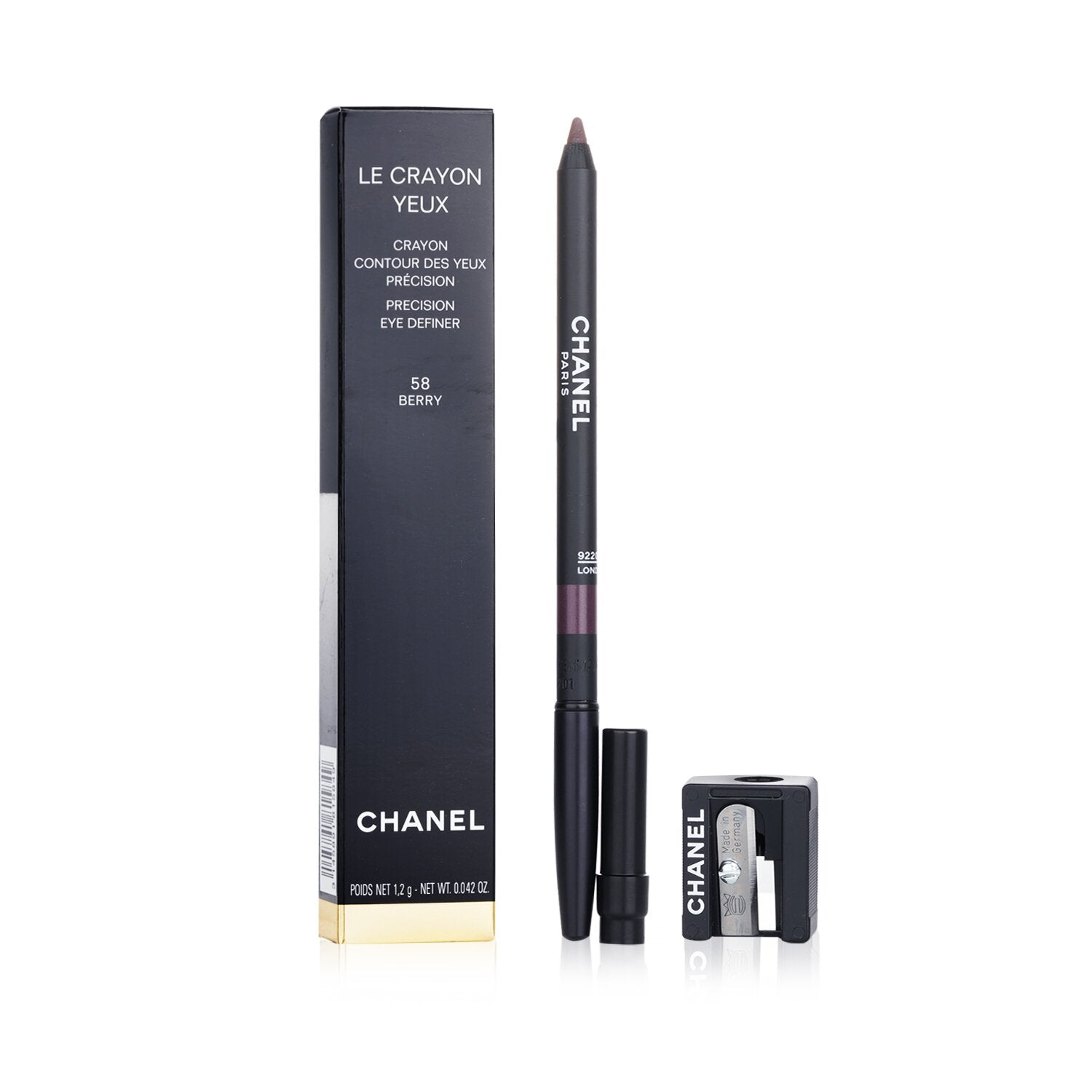 Chanel Le Crayon Yeux - # 01 Noir Black  1.2g/0.042oz