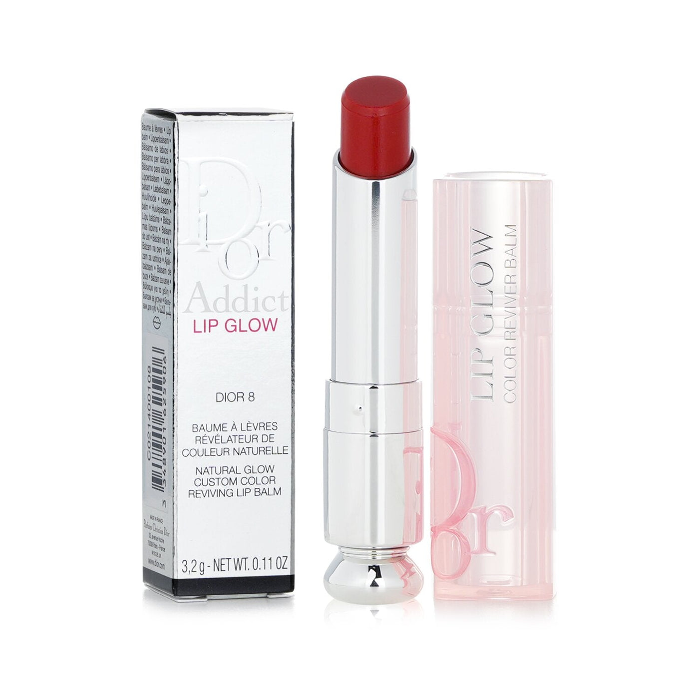 Christian Dior Dior Addict Lip Glow & Colour Reviving Lip Balm # 031 Strawberry  3.2g/0.11oz