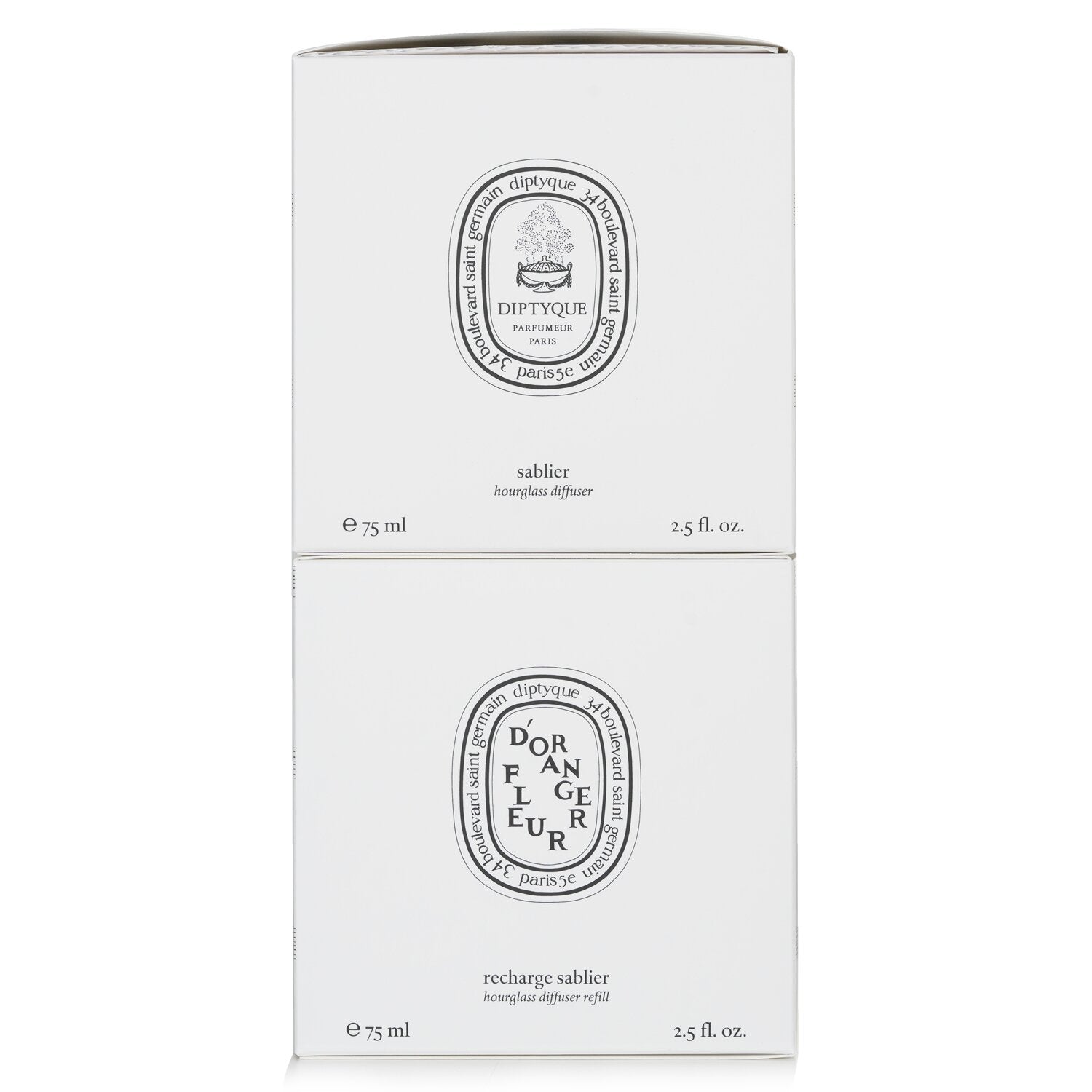 Diptyque Hourglass Diffuser - Fleur D'Oranger (Orange Blossom)  75ml/2.5oz