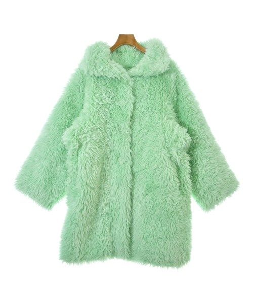 Balenciaga Coat Polyester Green