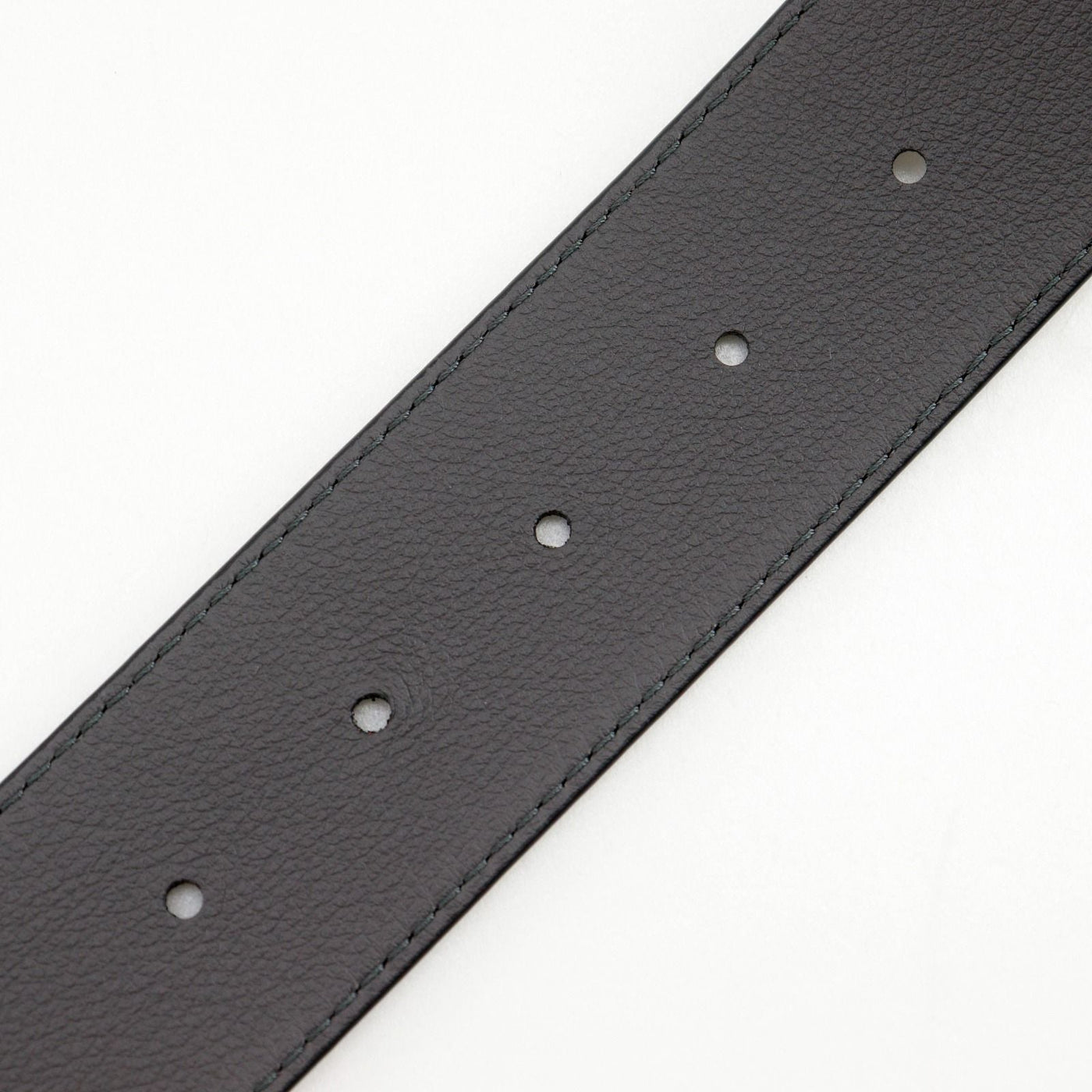Louis Vuitton Belt LV Damier 40 Reversible Leather Gold Plated Black Gray