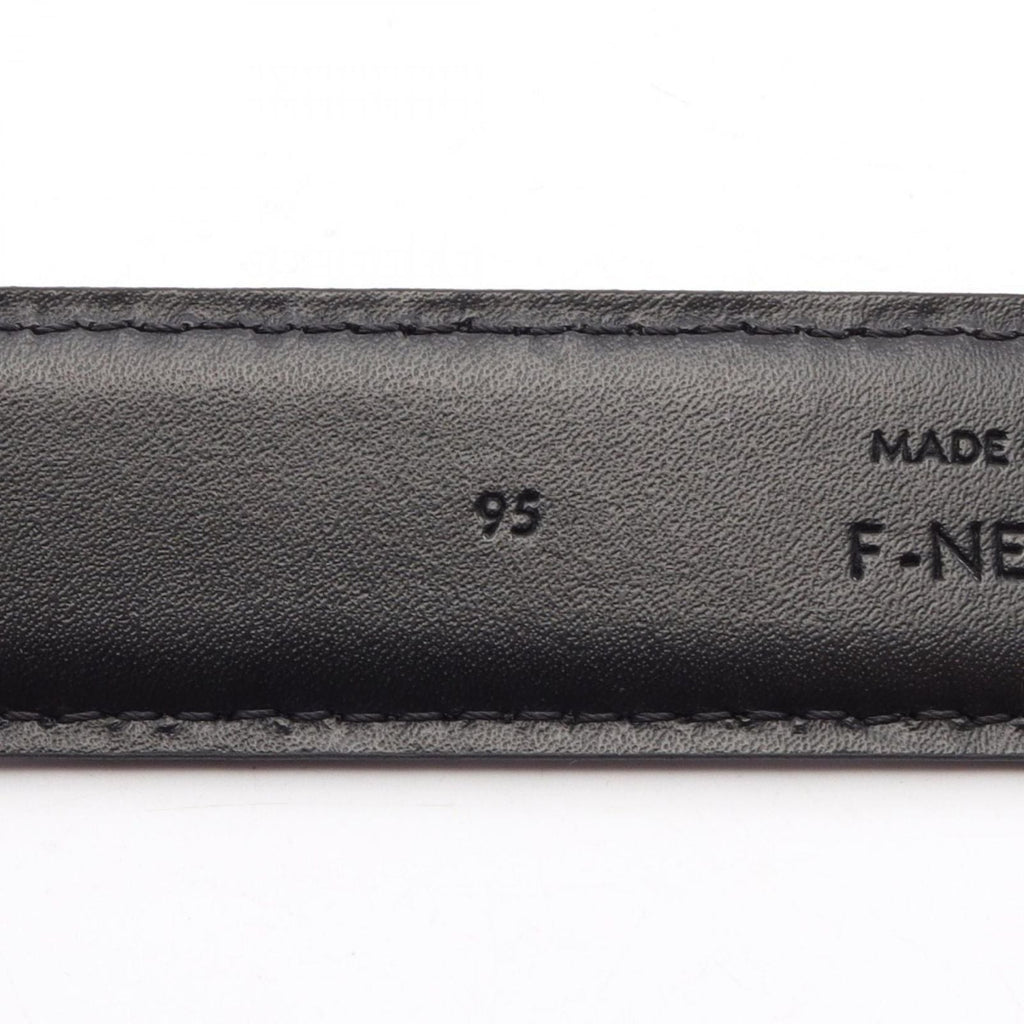 Celine Belt Triomphe 25 Silver Leather