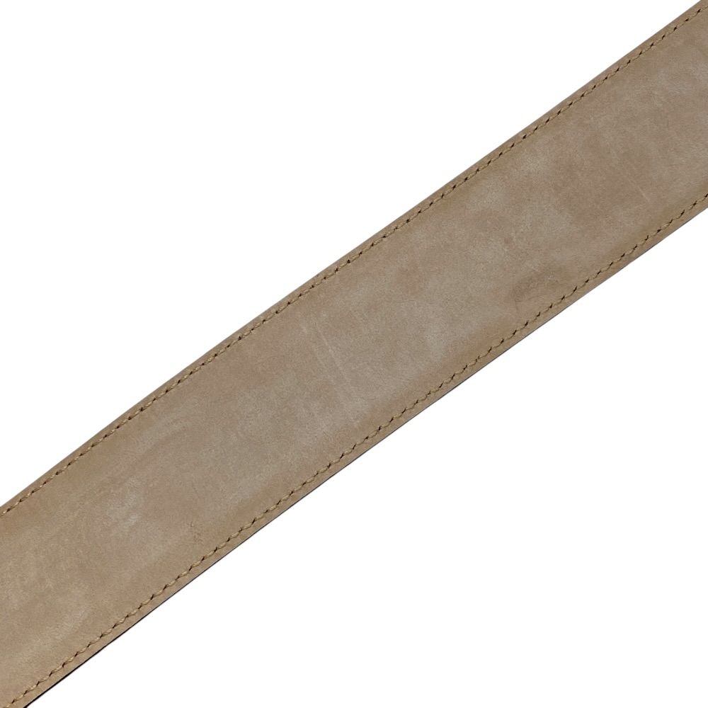 Dior D Logo Buckle Belt Leather Black Practical