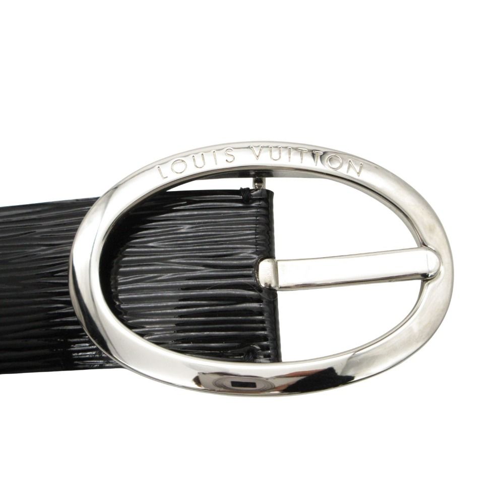 Louis Vuitton Belt Epi Electric Ceinture 80 32 Black