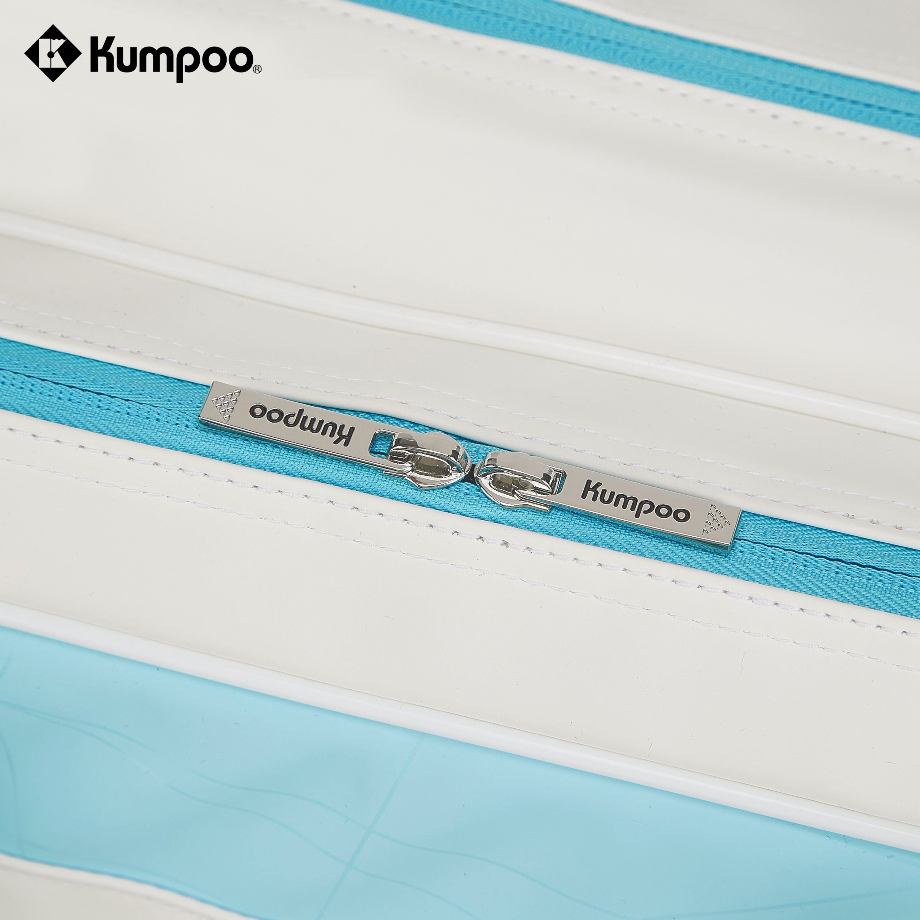 Kumpoo Badminton Bag- KB-561 [9 PK] (White/Blue)