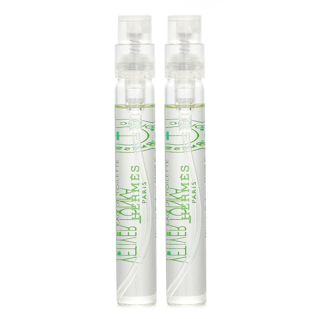Hermes Vetiver Tonka Eau De Toilette Spray  2x4ml
