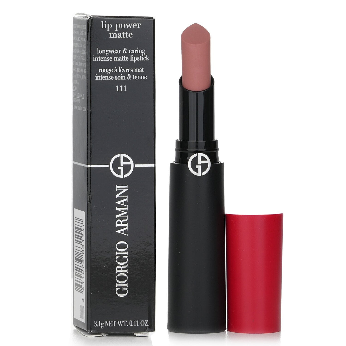 Giorgio Armani Lip Power Matte Longwear & Caring Intense Matte Lipstick - # 603 Dramatic  3.1g/0.11oz