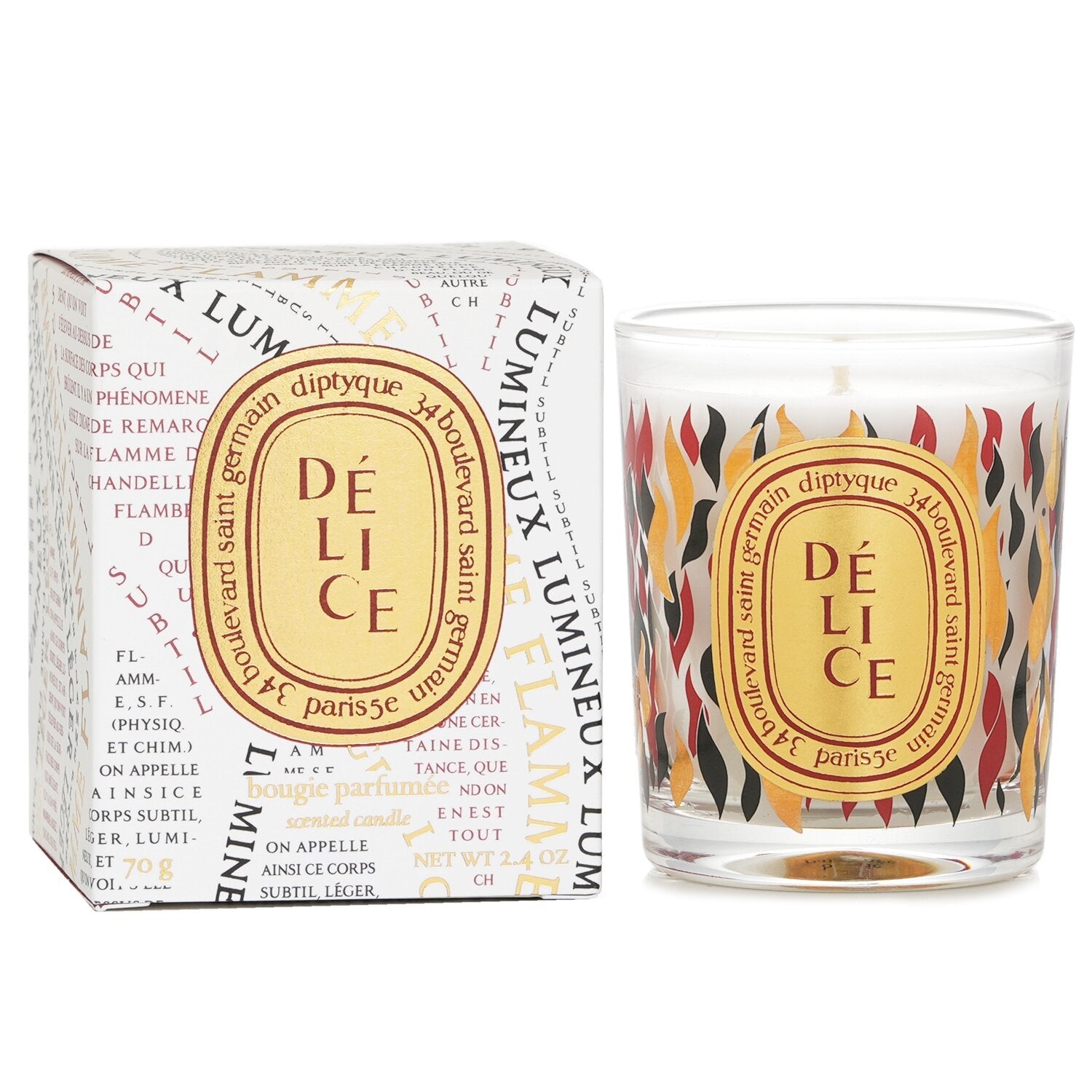 Diptyque Scented Candle - Delice(Delight)  70g