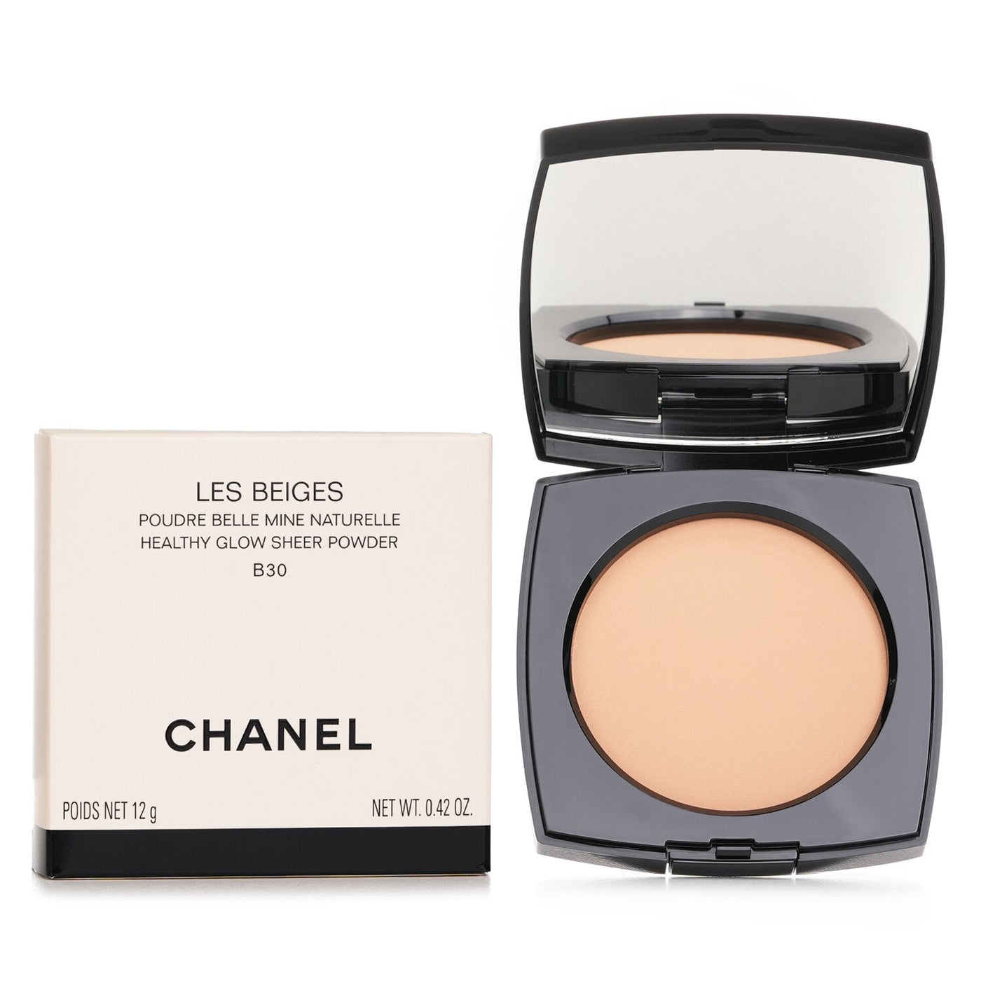 Chanel Les Beiges Healthy Glow Sheer Powder - # B80  12g/0.42oz