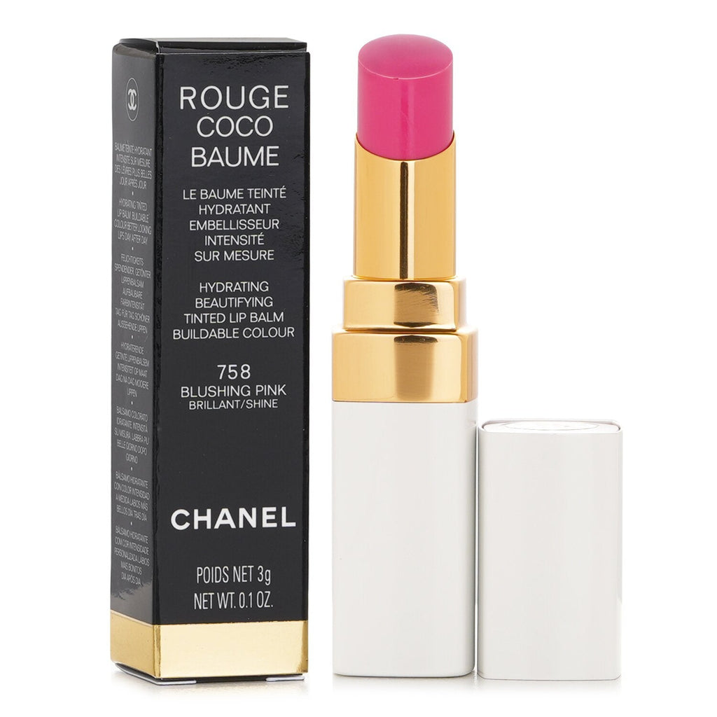 Chanel Rouge Coco Baume Hydrating Beautifying Tinted Lip Balm - # 764 Chaming Liac  3g/0.1oz