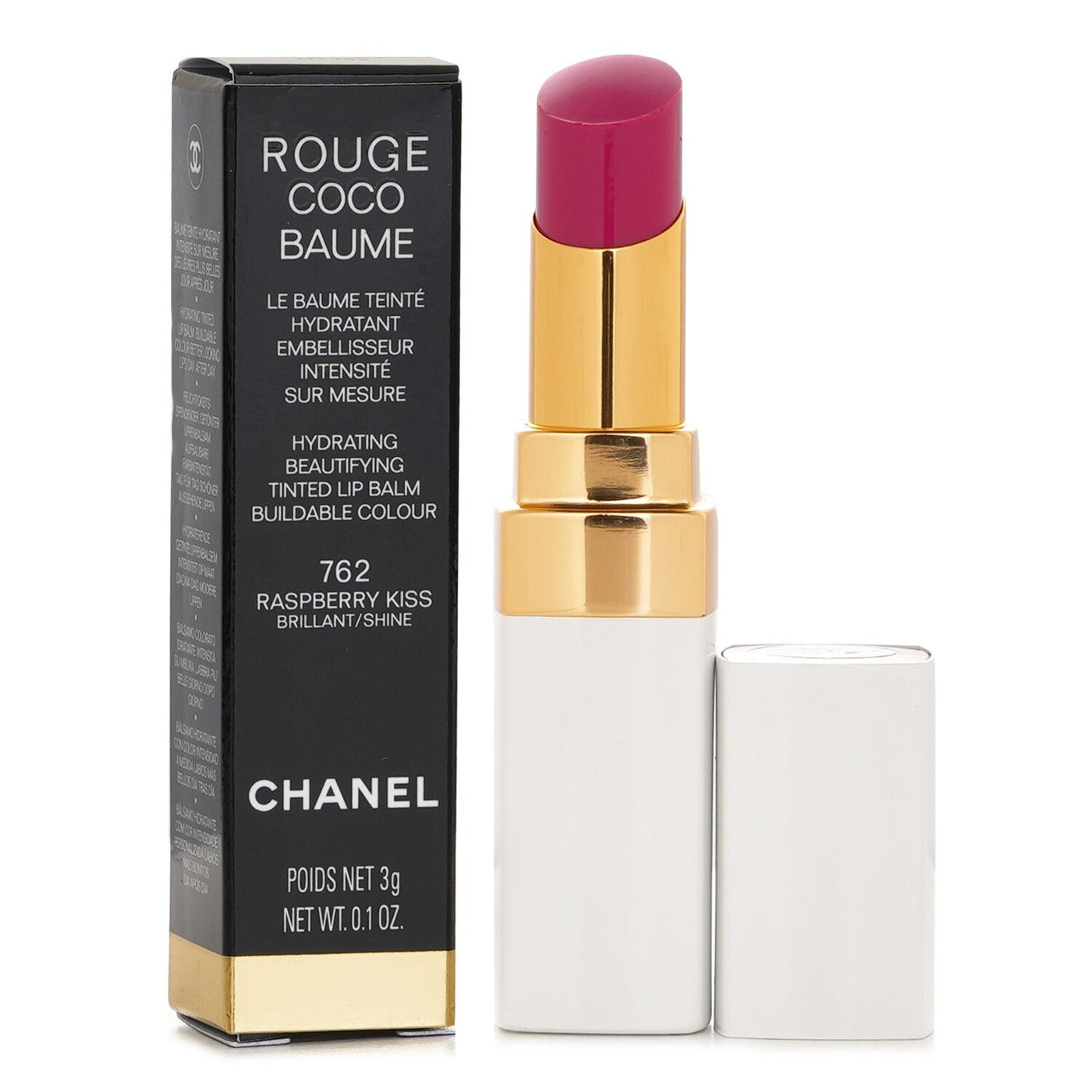 Chanel Rouge Coco Baume Hydrating Beautifying Tinted Lip Balm - # 754 Tender Peach  3g/0.1oz