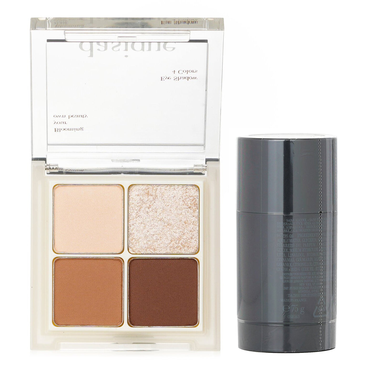 Giorgio Armani Giorgio Armani Armani Code Alcohol-Free Deodorant Stick 75g X Dasique Shadow Palette - # Under Eye Maker 7G  2pcs
