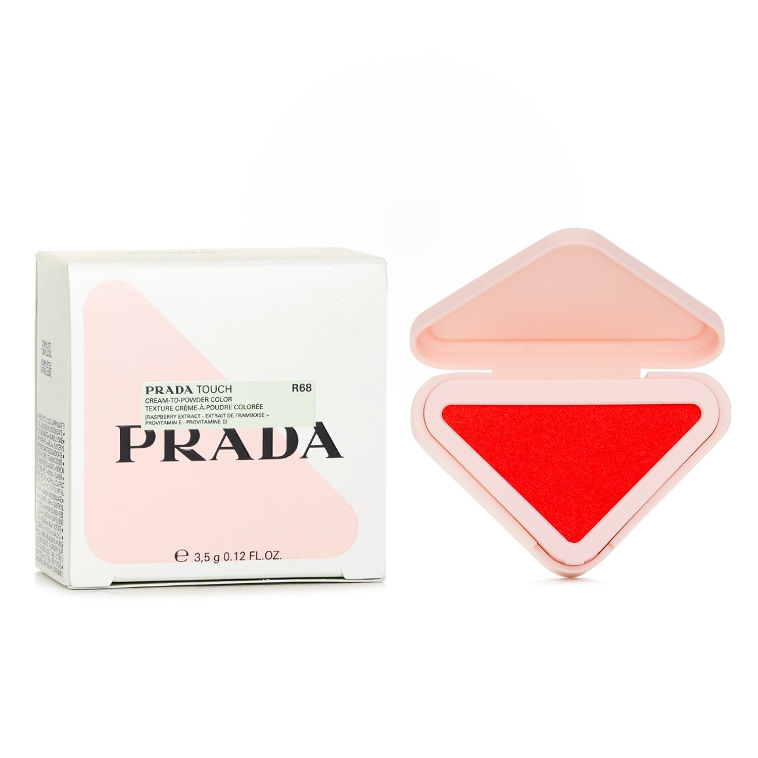 Prada Touch Cream-to-Powder Blush - # R68 Cherry  3.5g