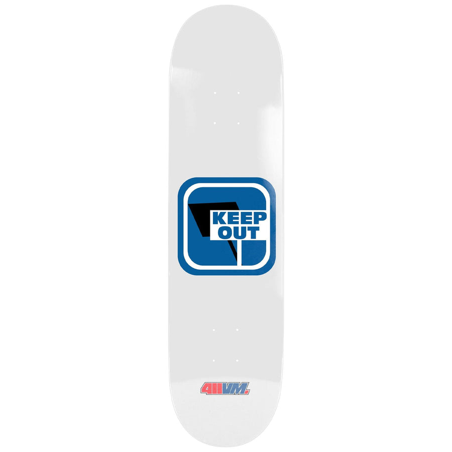 411VM Heritage Skateboard Deck Private Property Icon White 9.0" x 32.1"