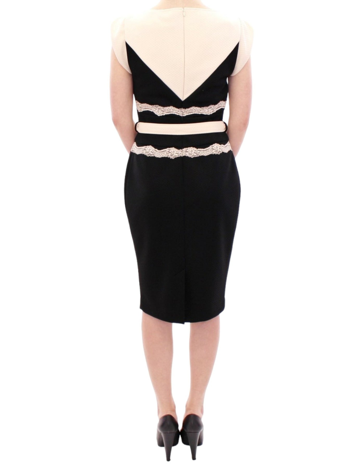 Cavalli Black lace sheath dress