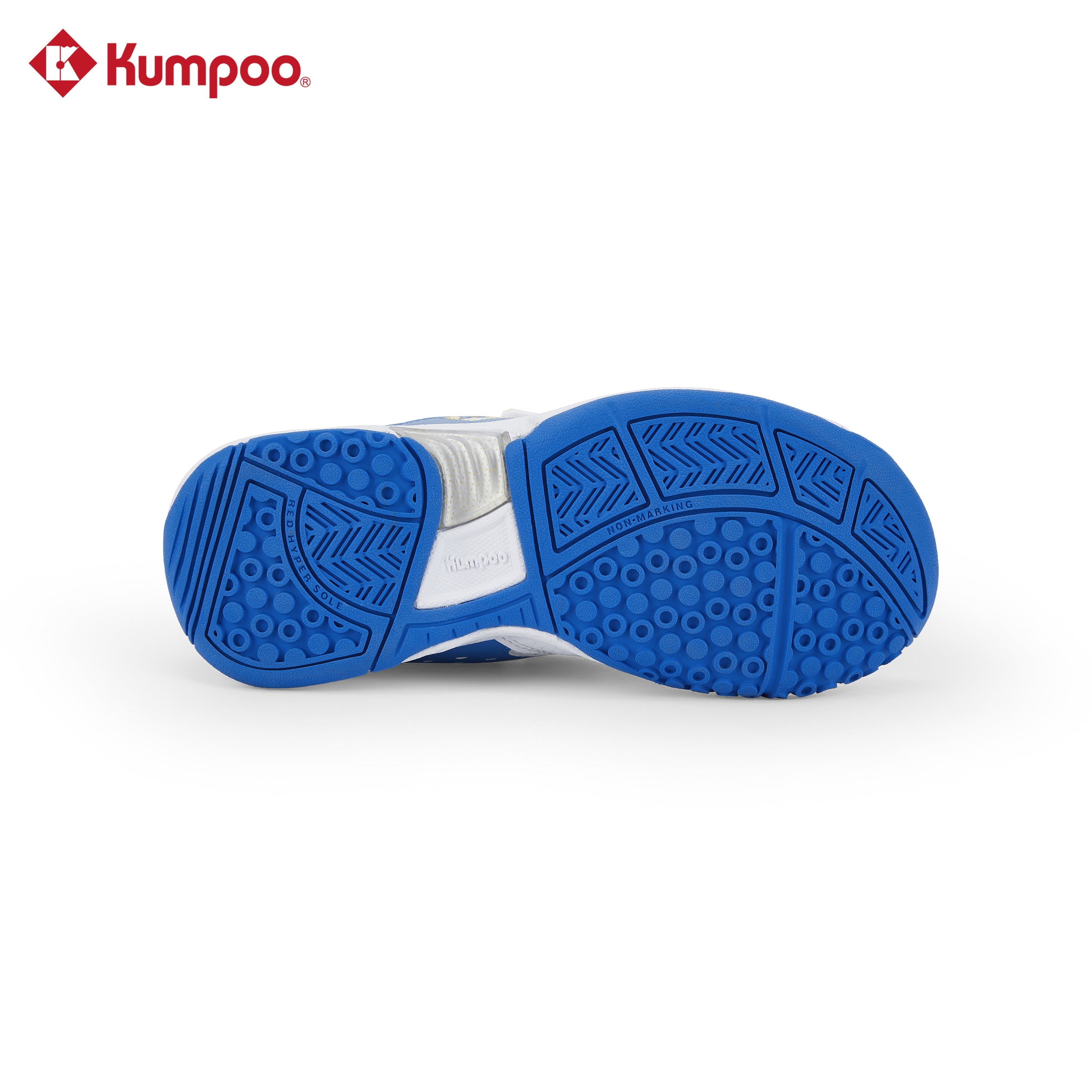 Kumpoo KHS-J20 Badminton Shoe(White/Blue)