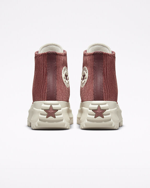 Run Star Hike Platform Striped Knit High Top