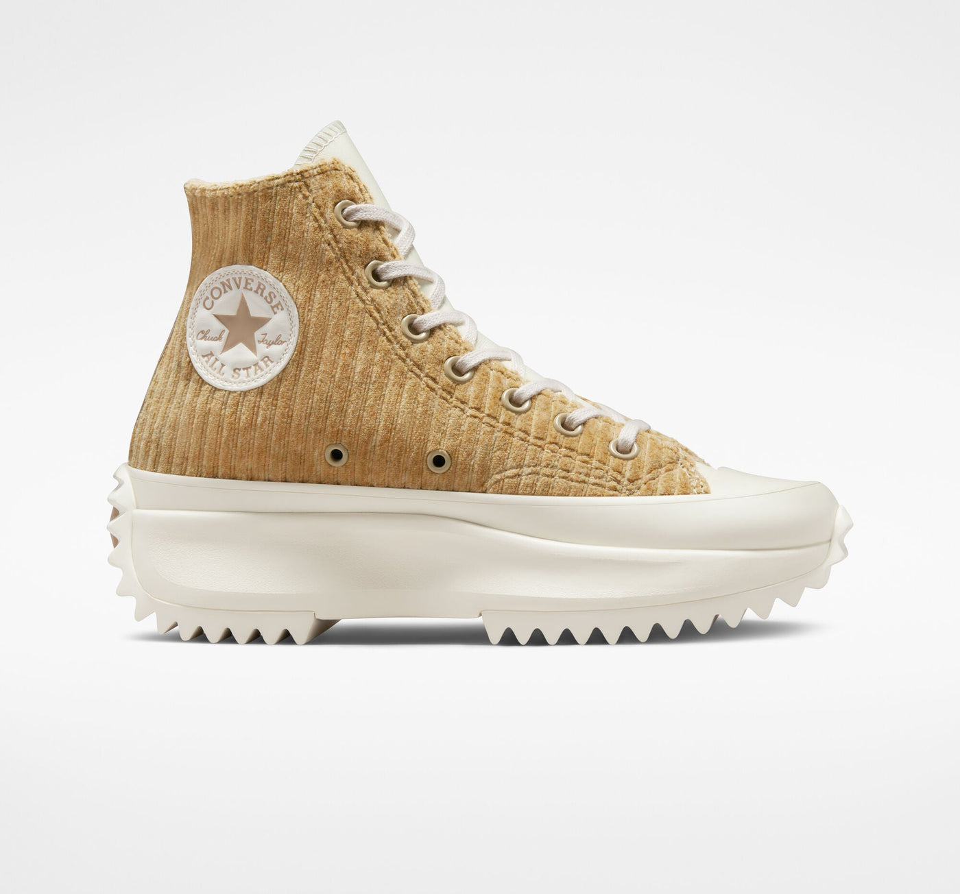 Run Star Hike Platform Striped Knit High Top